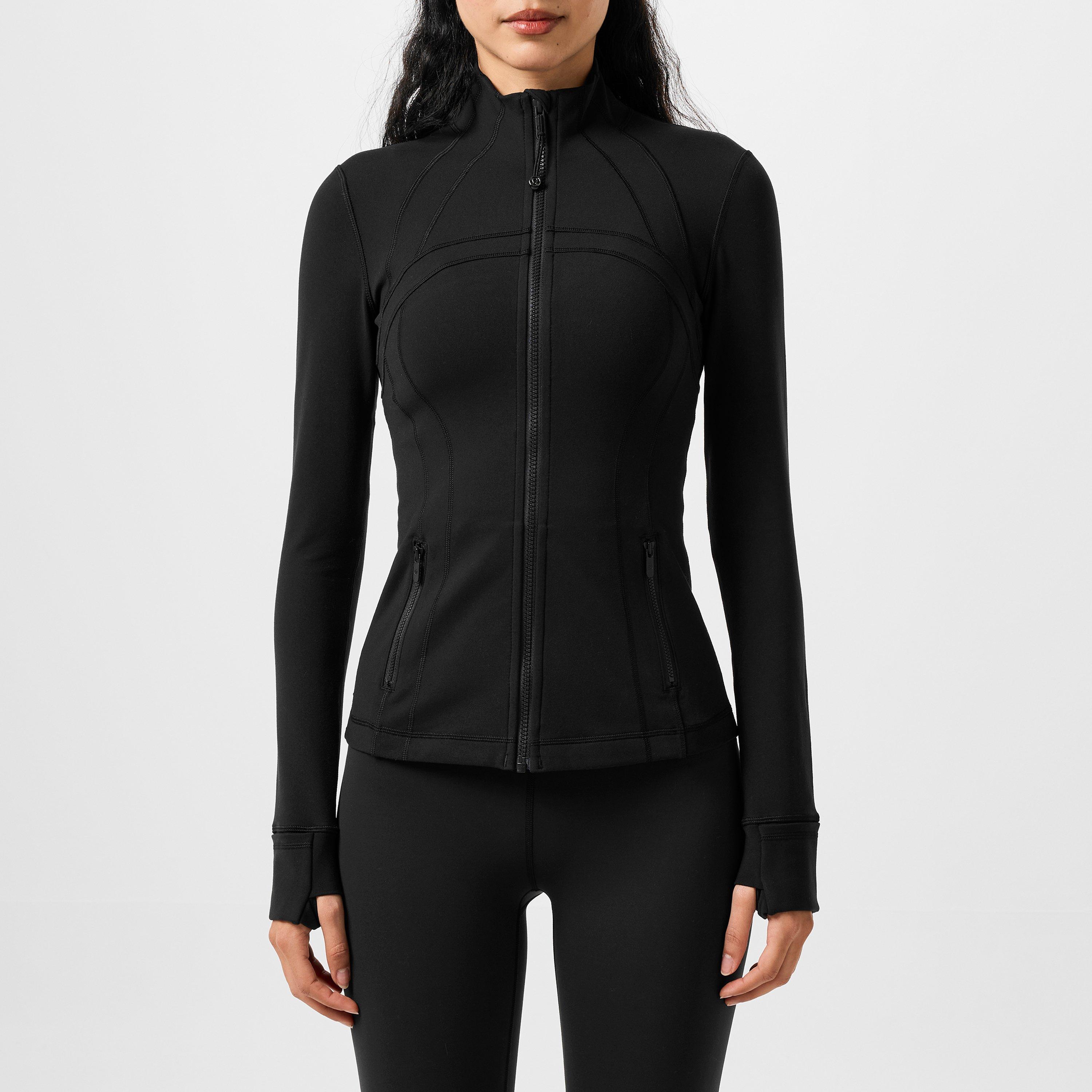 Black - Lululemon - Women'S Logo Nylon Luon Define Jacket - 3