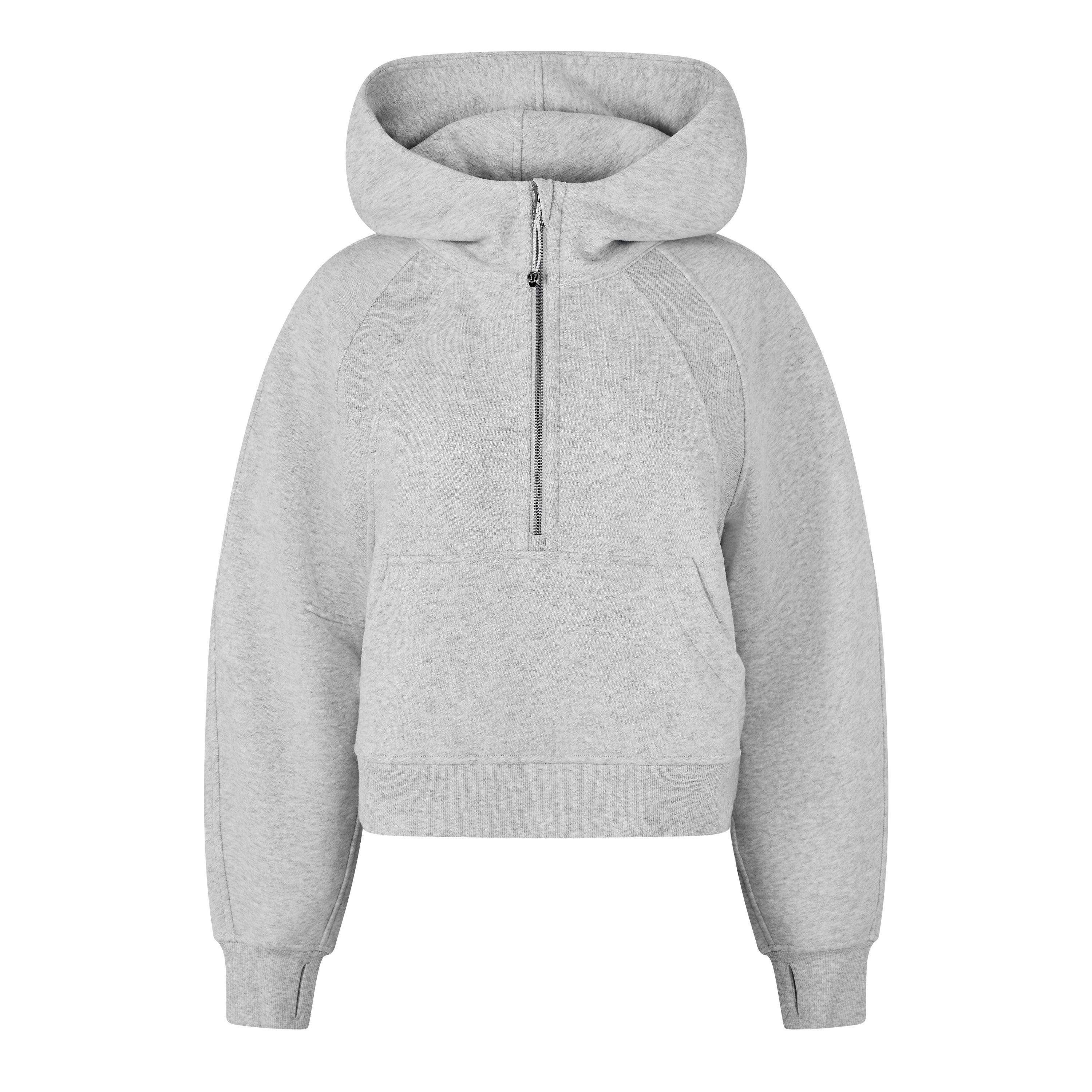 Heathered Co - Lululemon - Women'S Logo Cotton Oversized Zipped Hoodie - 1
