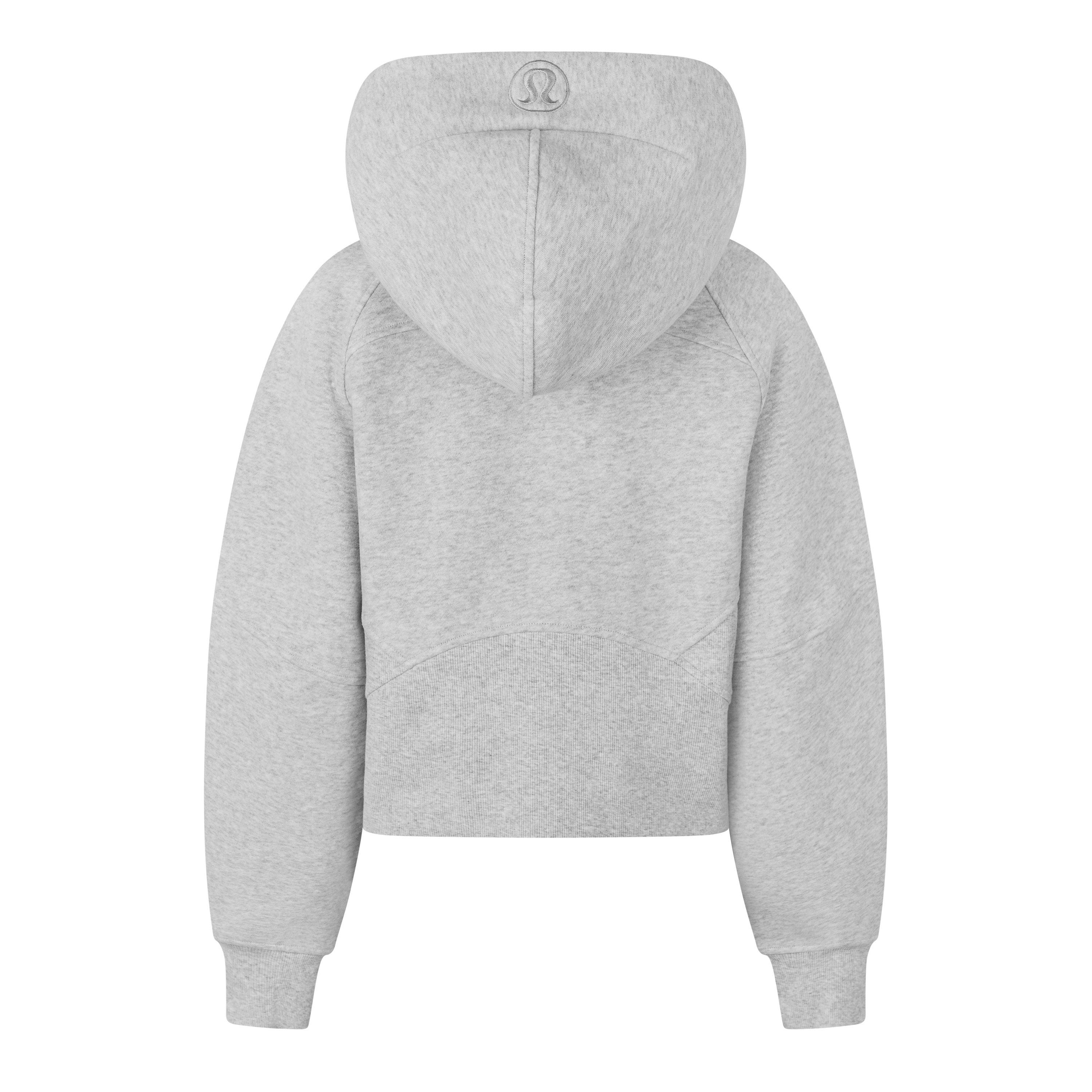 Heathered Co - Lululemon - Women'S Logo Cotton Oversized Zipped Hoodie - 2