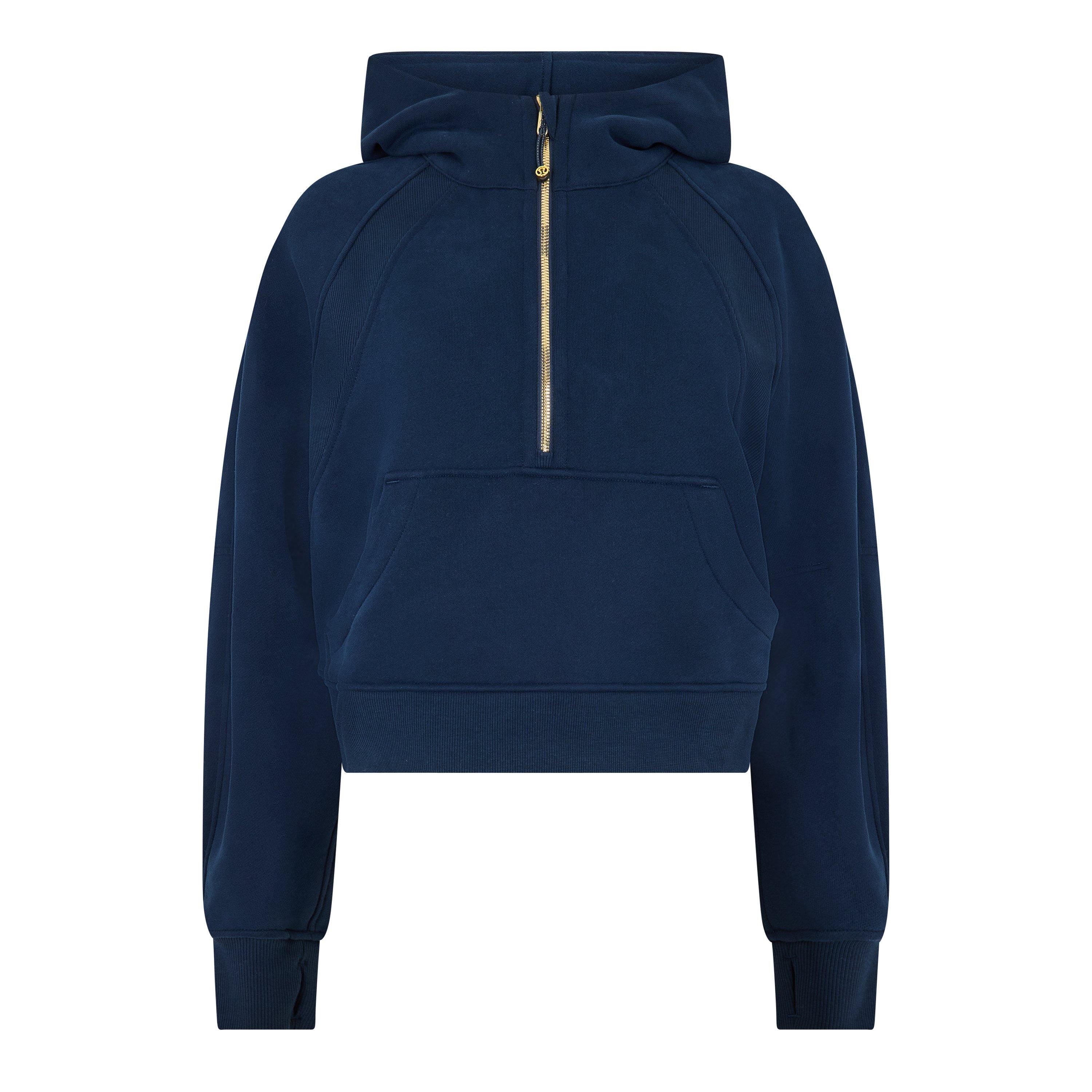 Women'S Logo Cotton Oversized Zipped Hoodie