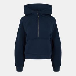 Lululemon Women'S Logo Cotton Oversized Zipped Hoodie