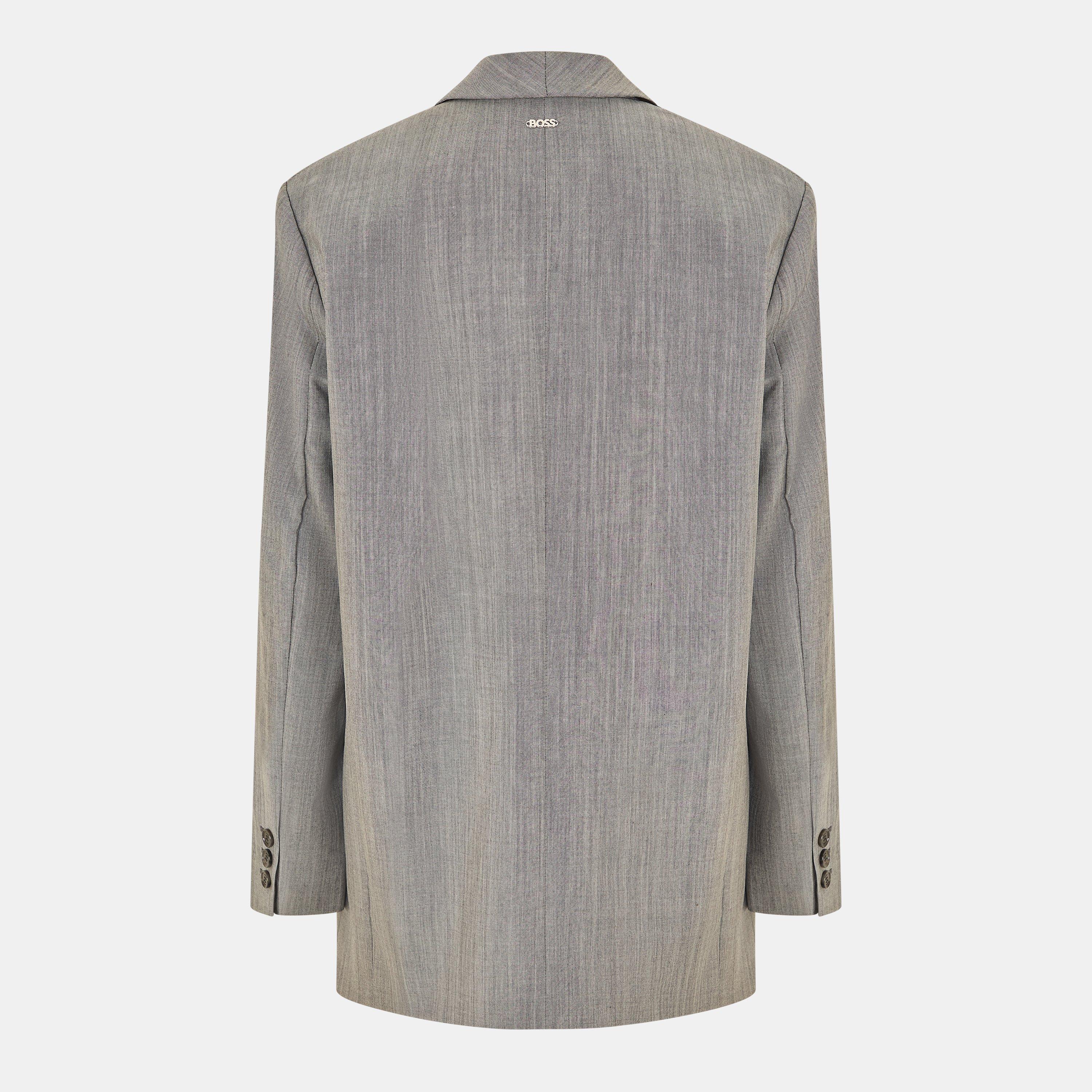 Silver - Boss - Women's Jigago Formal Jacket - 2