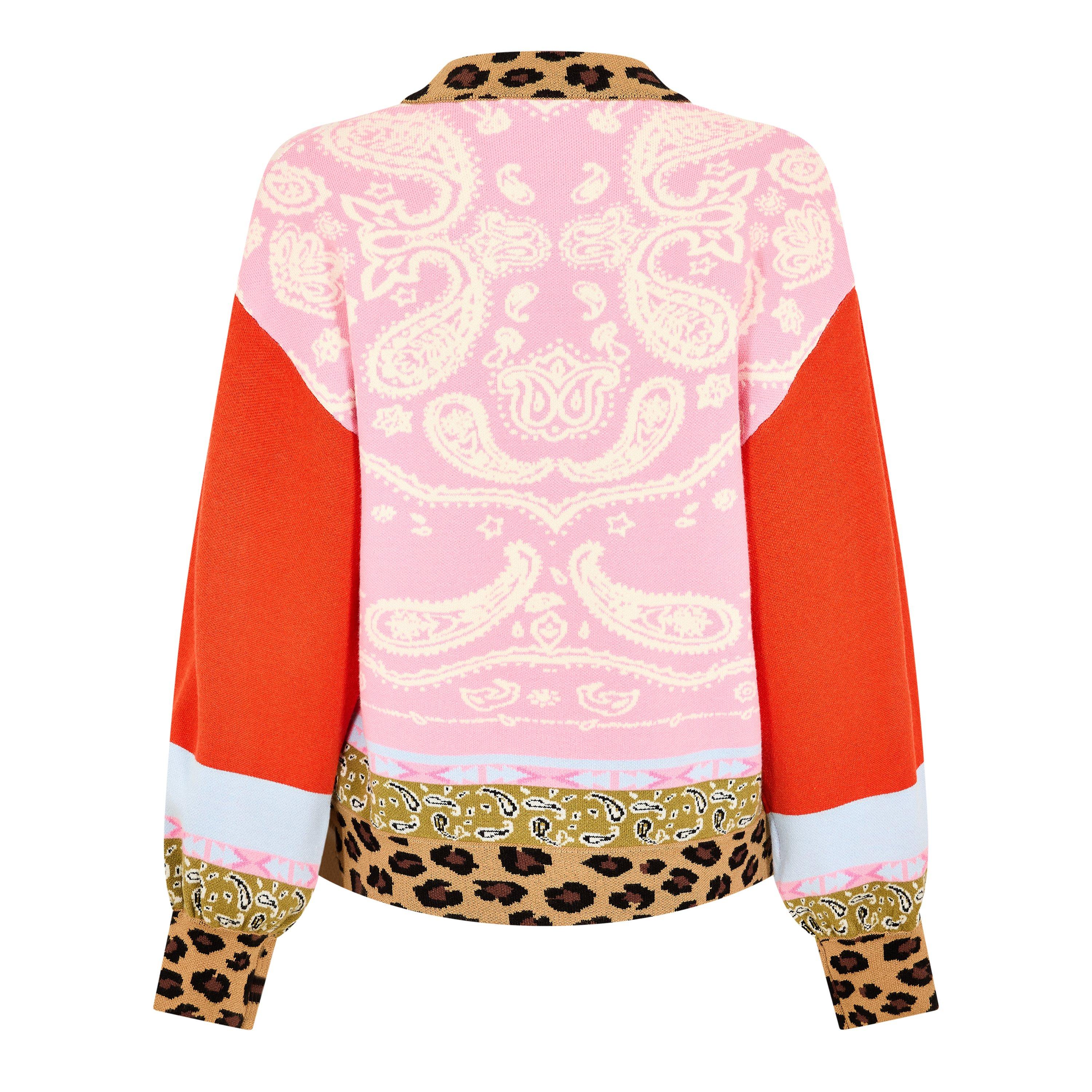 Multi - Never Fully Dressed - Never Bandana Cardie Ld62 - 2