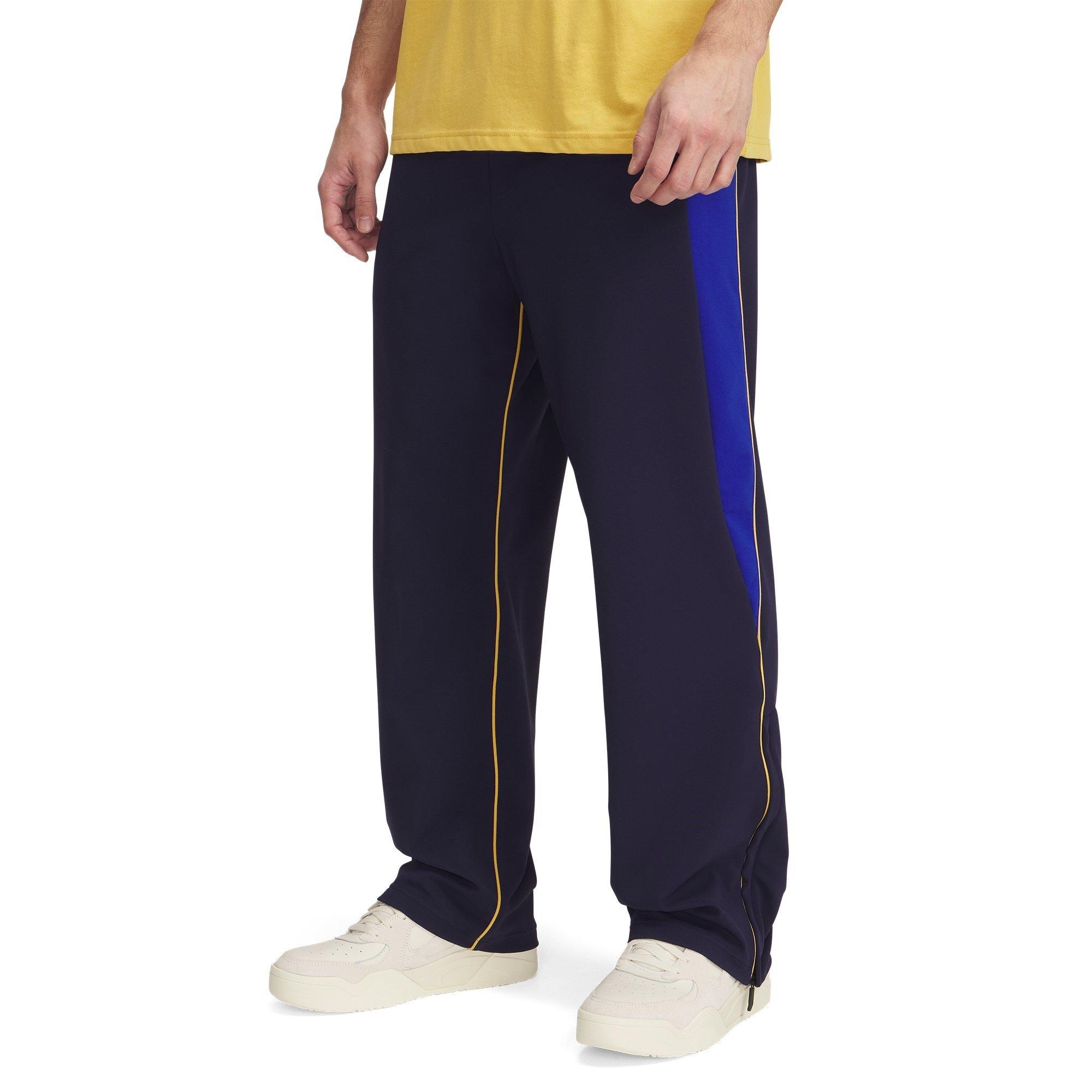 Under Armour Men's Tricot Open Hem Poly Joggers Tracksuit - Blue - XS