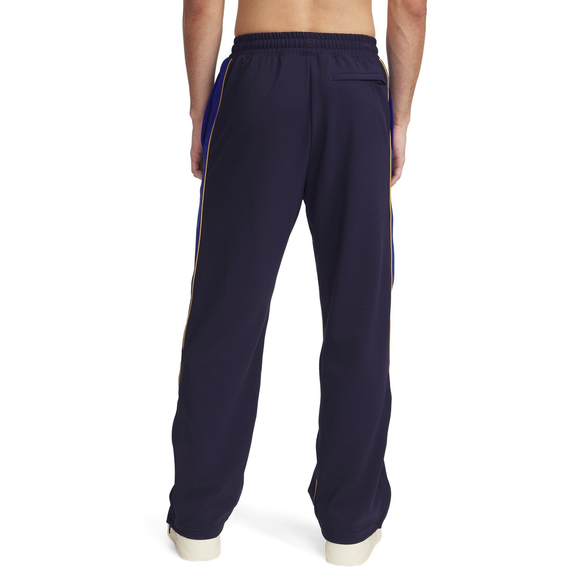 Blau - Under Armour - Tricot Open Hem Poly Joggers Tracksuit - 2