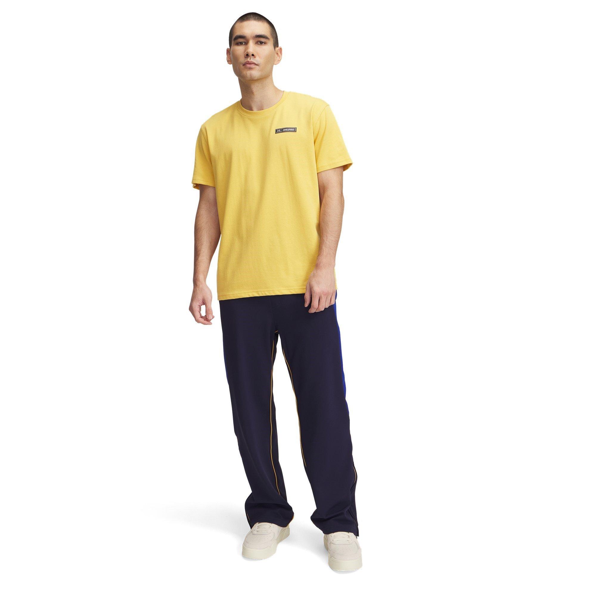 Blau - Under Armour - Tricot Open Hem Poly Joggers Tracksuit - 4