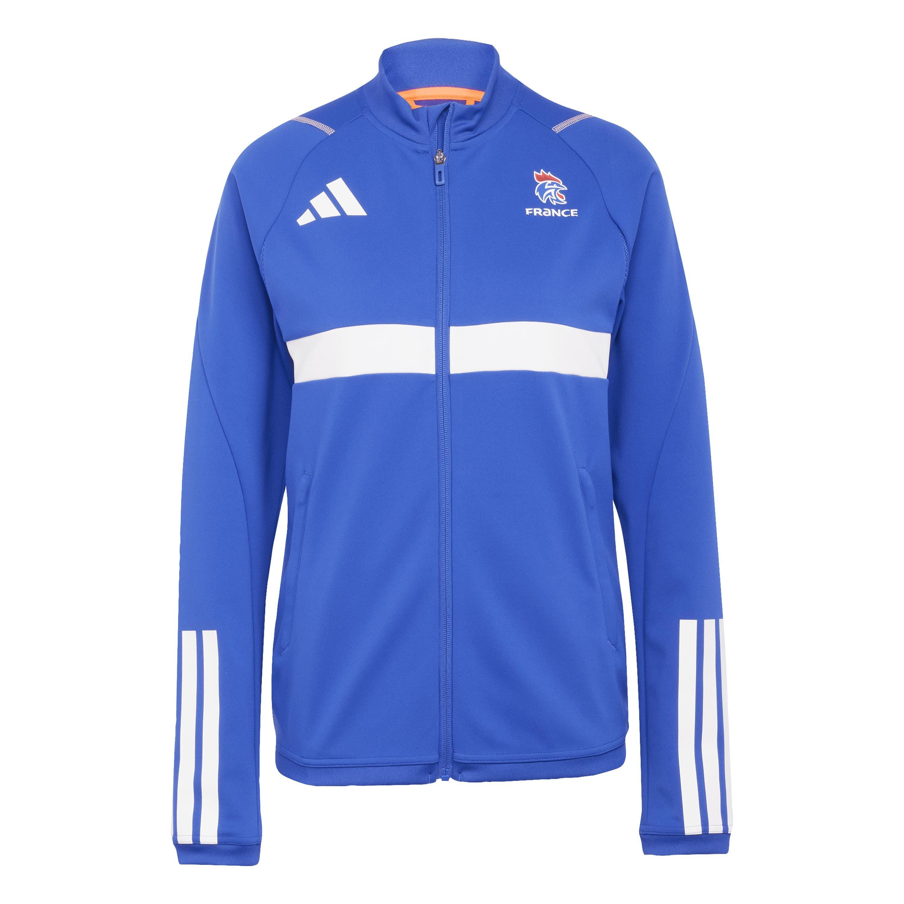 Adidas Women's Performance Tracksuit Top - Semi Lucid Blue - 14 (L)