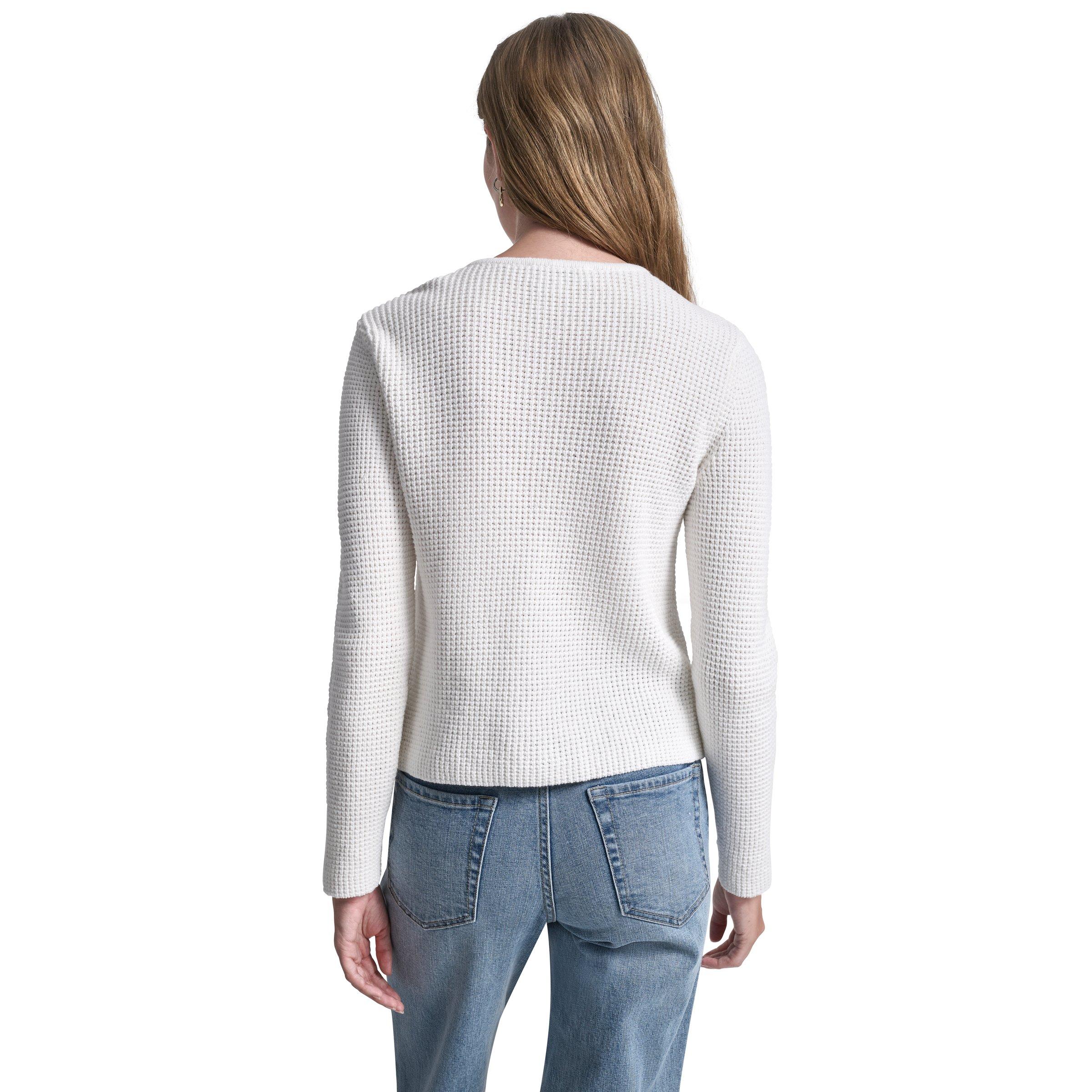 Ivory - DKNY - DKNY CN Cardi Ld62 - 3