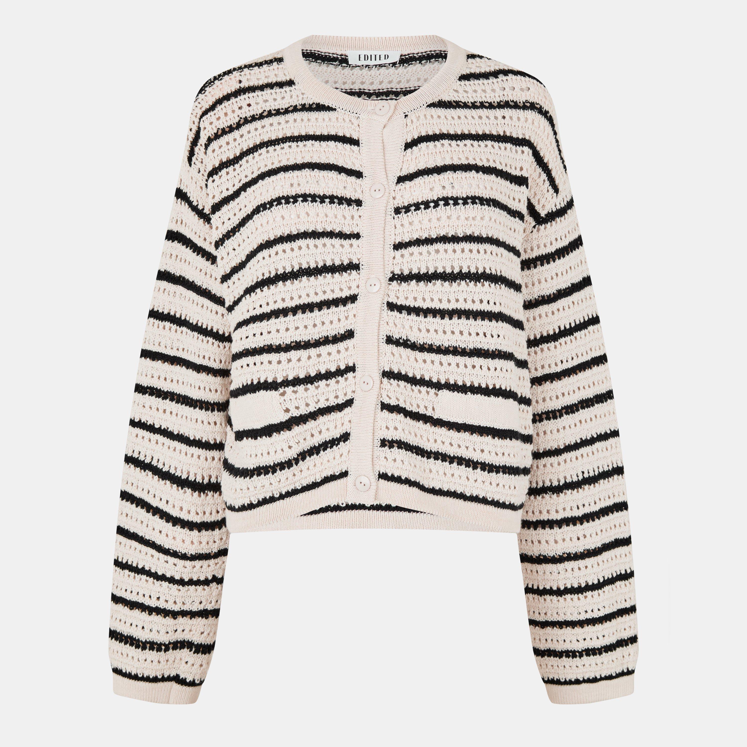 Edited Women's Ida Cardigan - Black Gardenia - 10 (S)