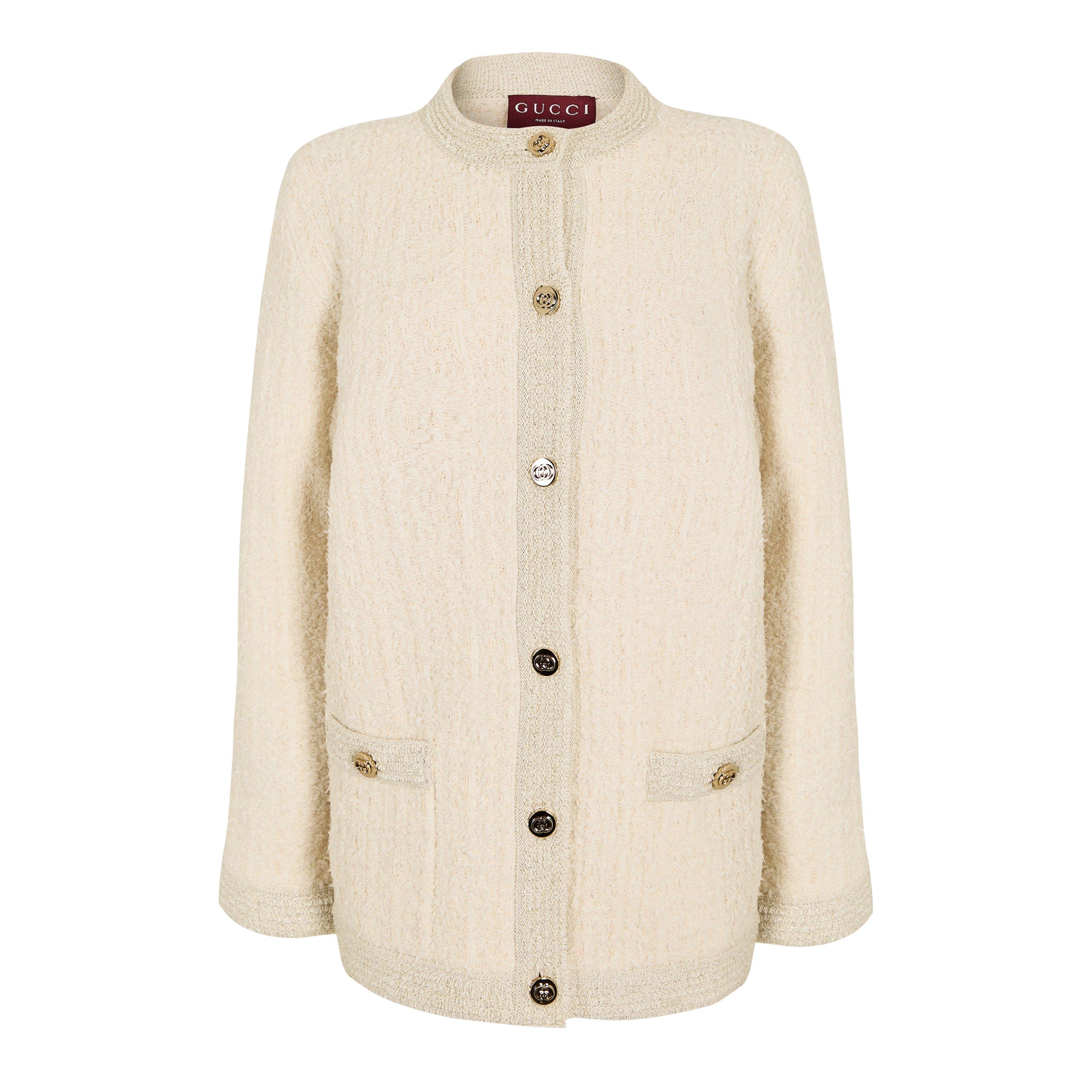 Gucci Gucci Tweed Cardign Ld62