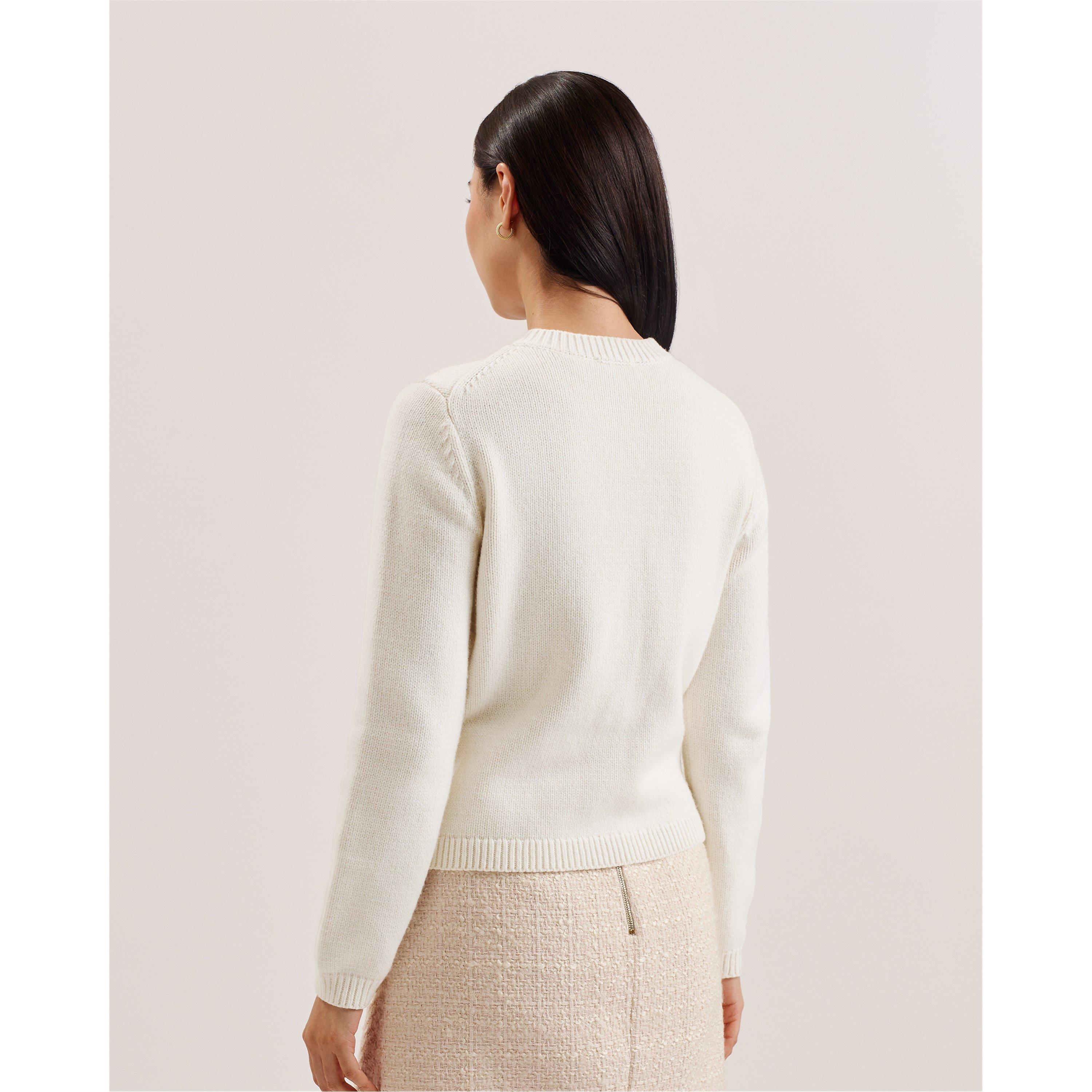 Elfenbein - Ted Baker - Women's Jaycey Cardigan - 2