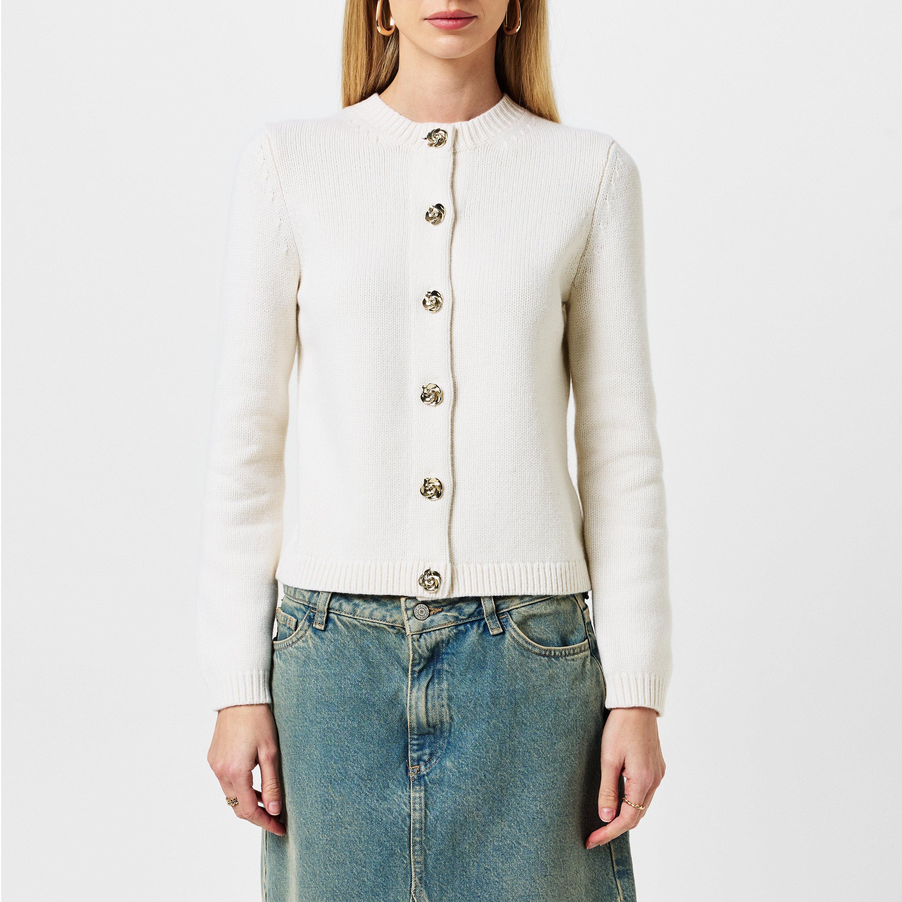 Elfenbein - Ted Baker - Women's Jaycey Cardigan - 3