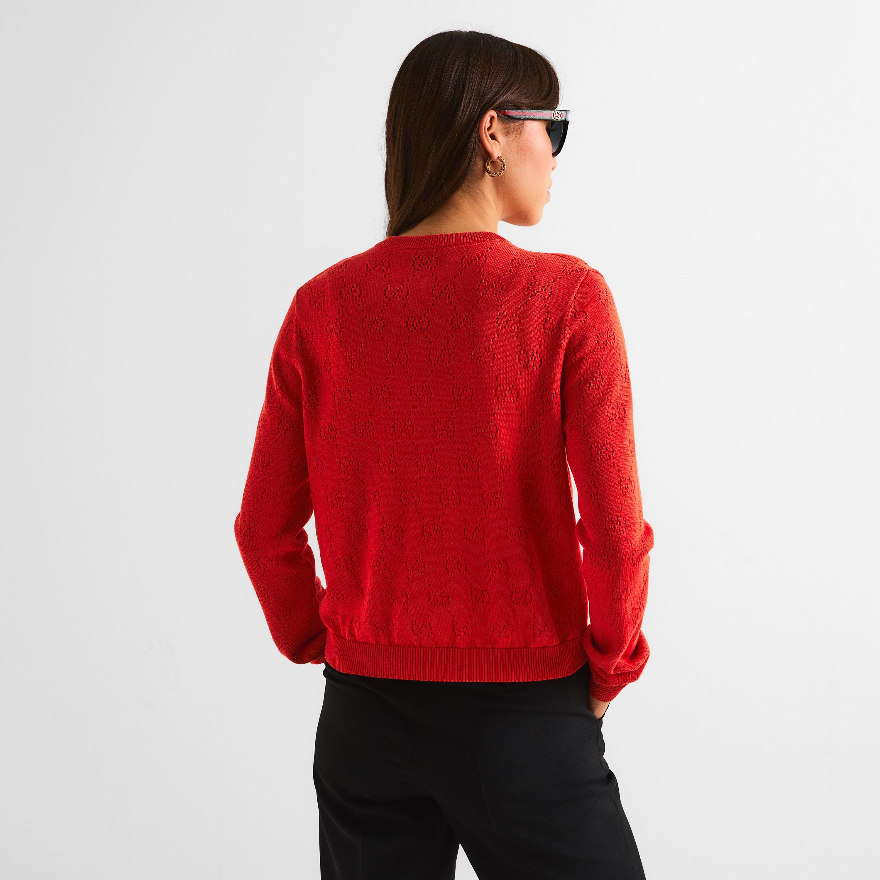 Coral Rose - Gucci - Women's Cardigan - 4