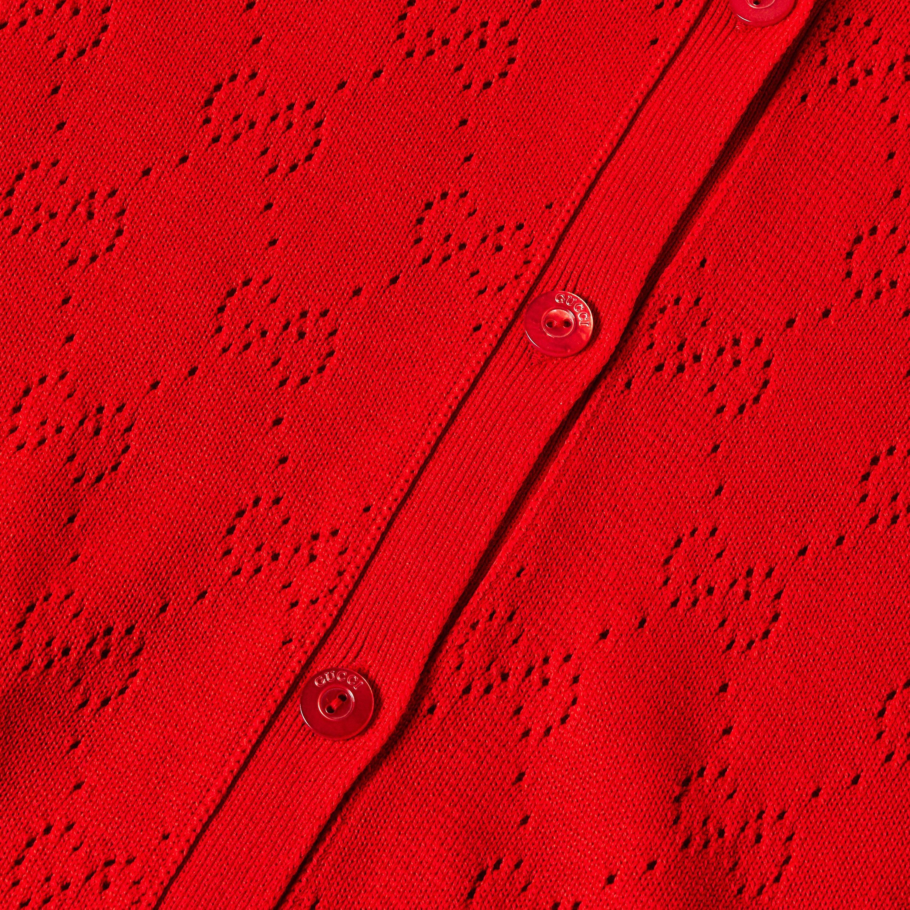 Coral Rose - Gucci - Women's Cardigan - 5