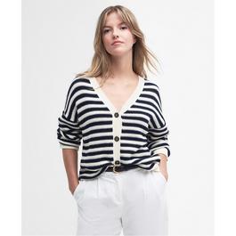 Barbour Sandgate Striped Cardigan