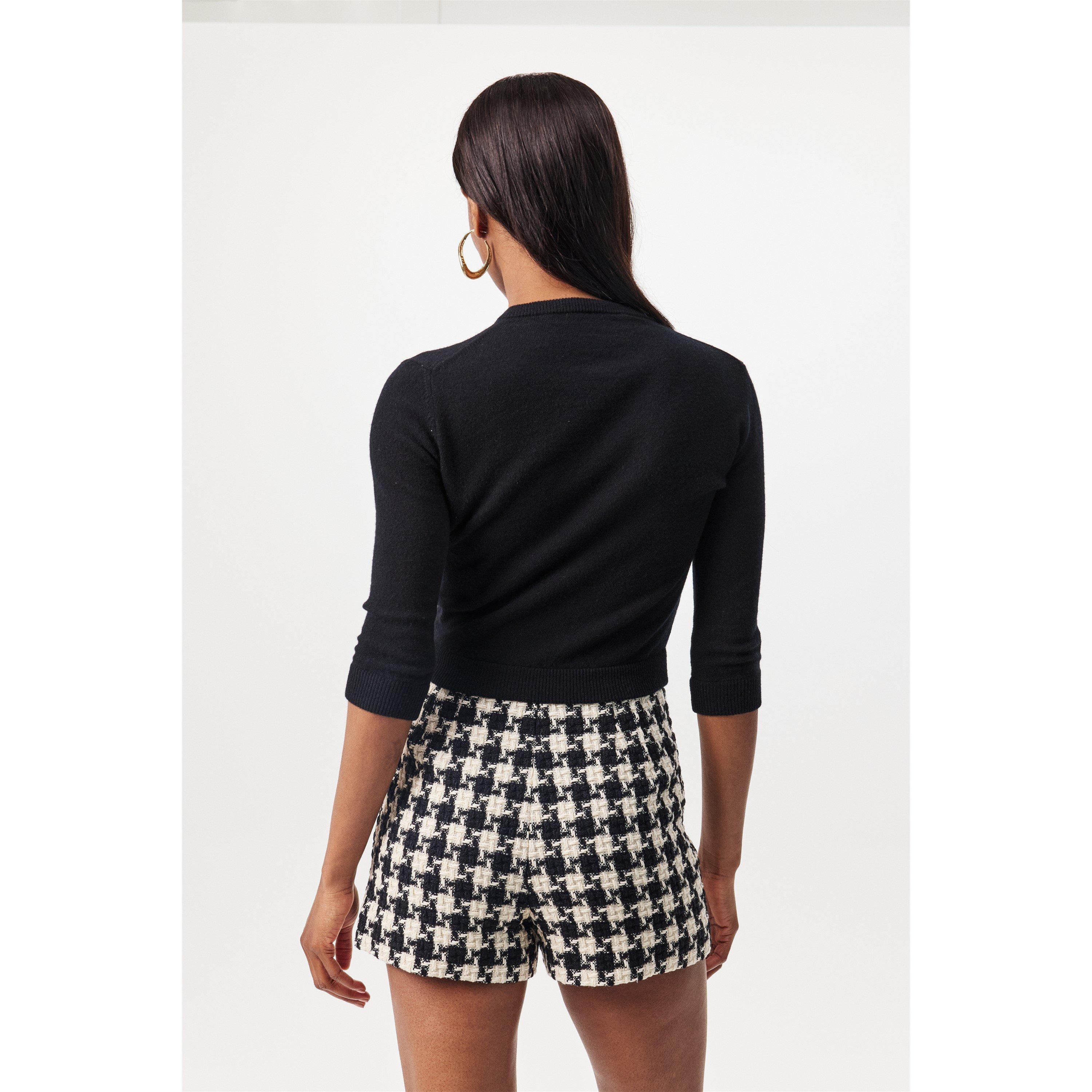 Nero - Valentino - Cardigan With Embroidered Bows - 4