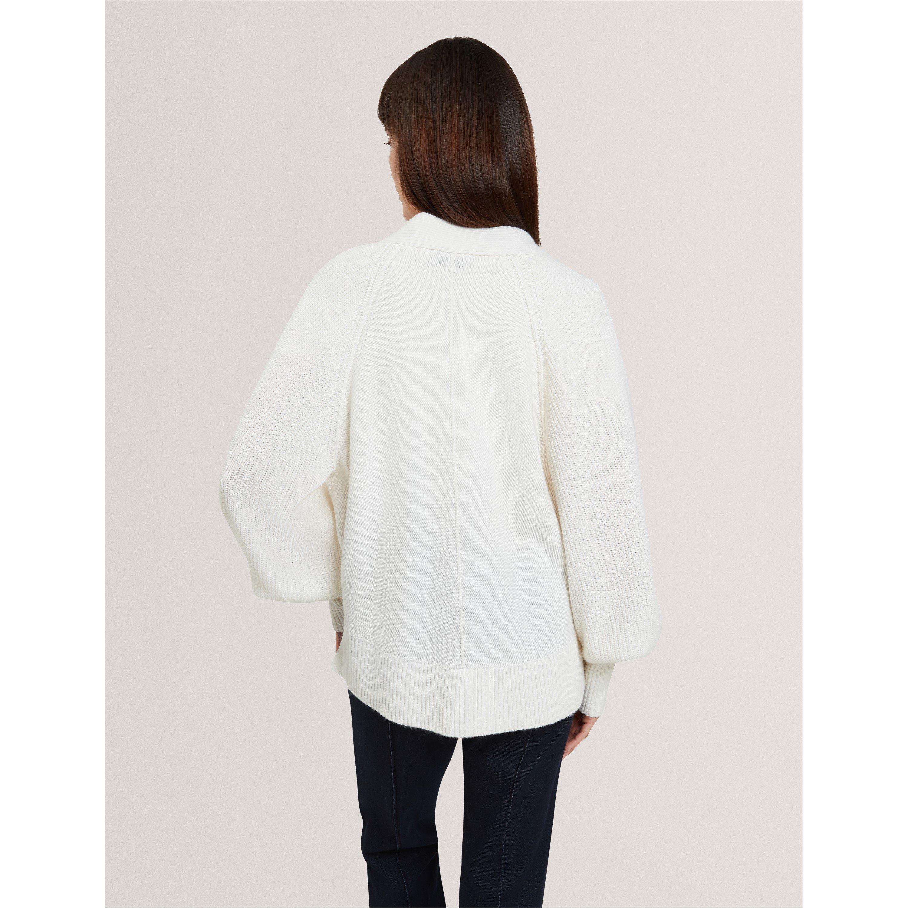 Ivory - Ted Baker - Ted V neck Cardi Ld61 - 3