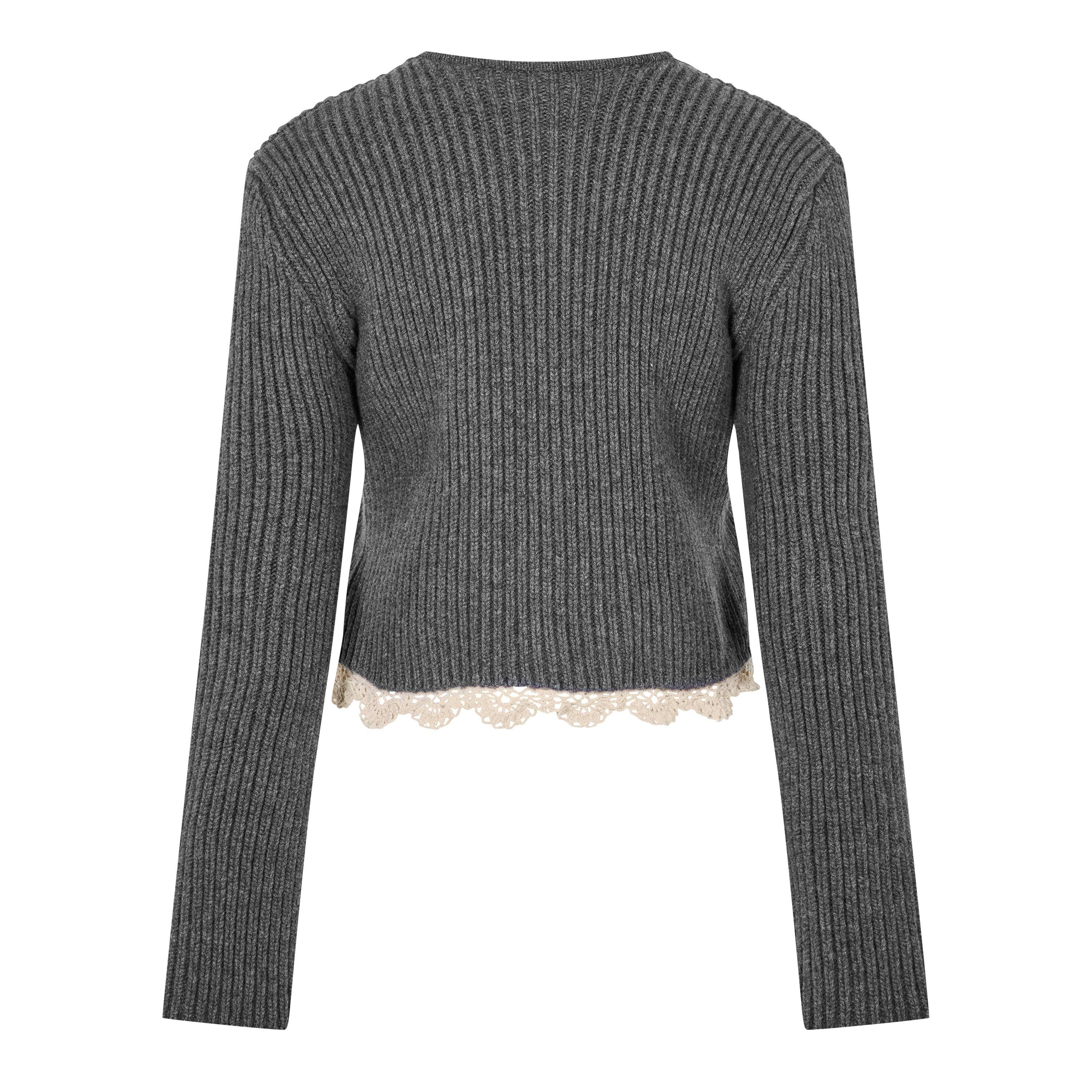 Grey - Magda Butrym - Women's Cardigan - 2