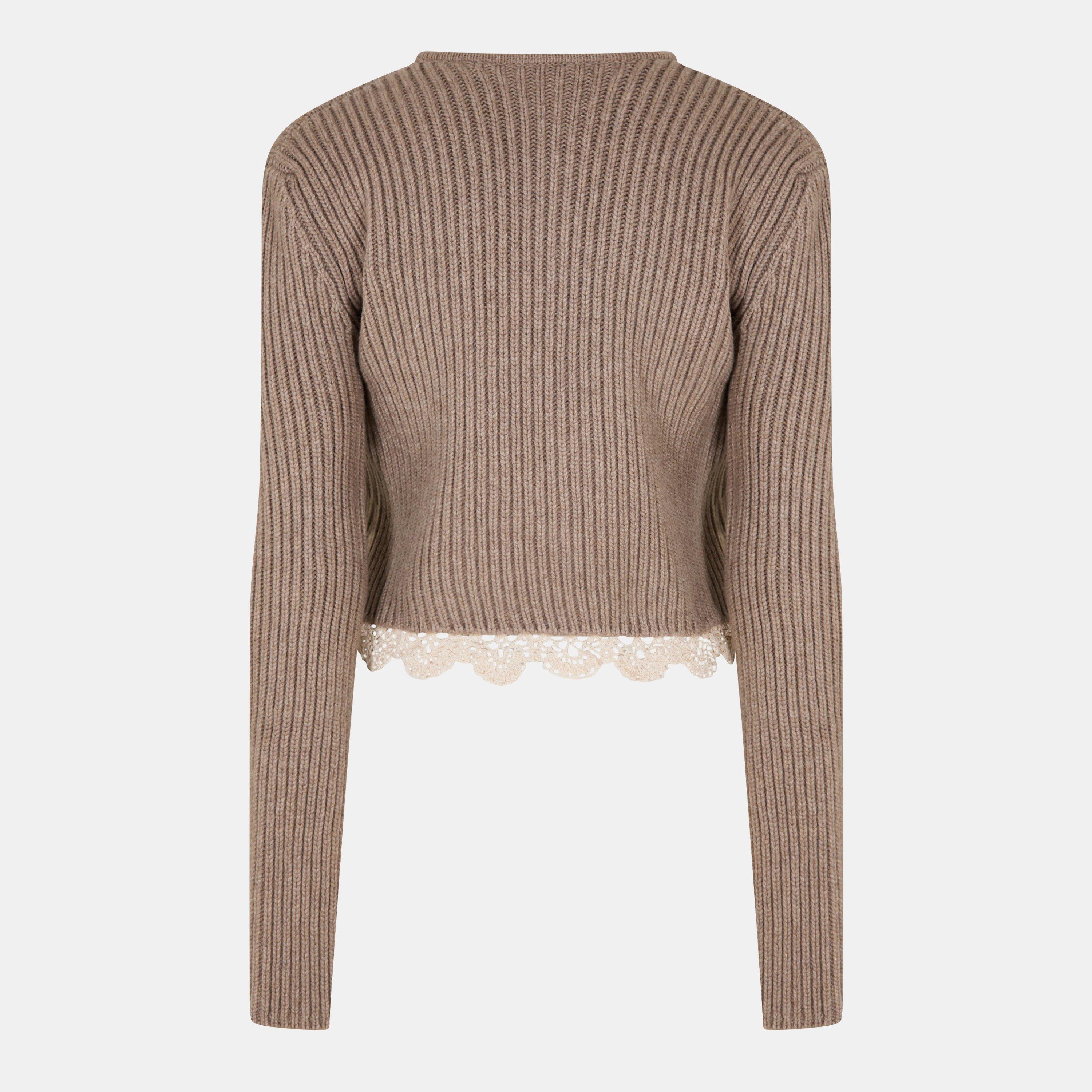 Beige - Magda Butrym - Women's Cardigan - 2