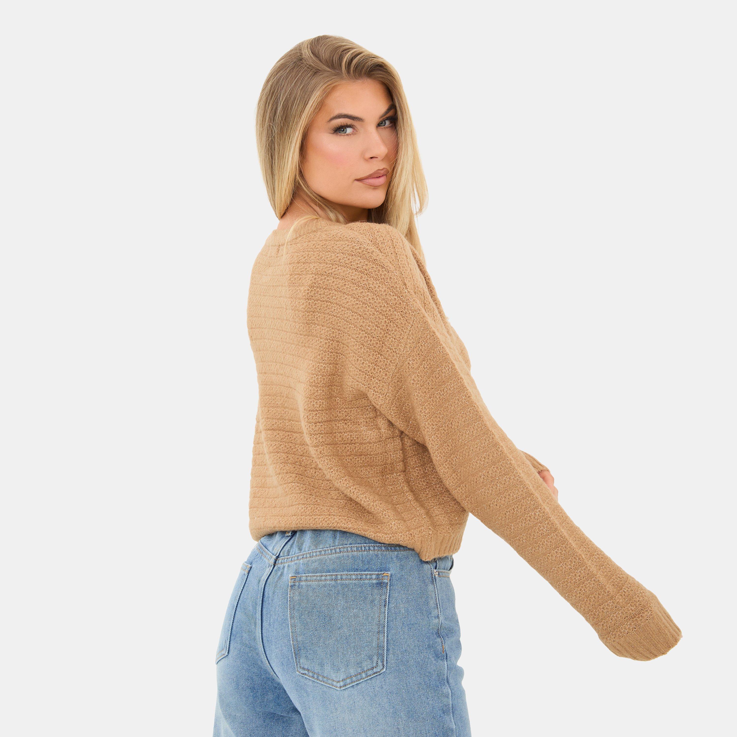 Mocha - I Saw It First - Button Detail Cardigan - 2