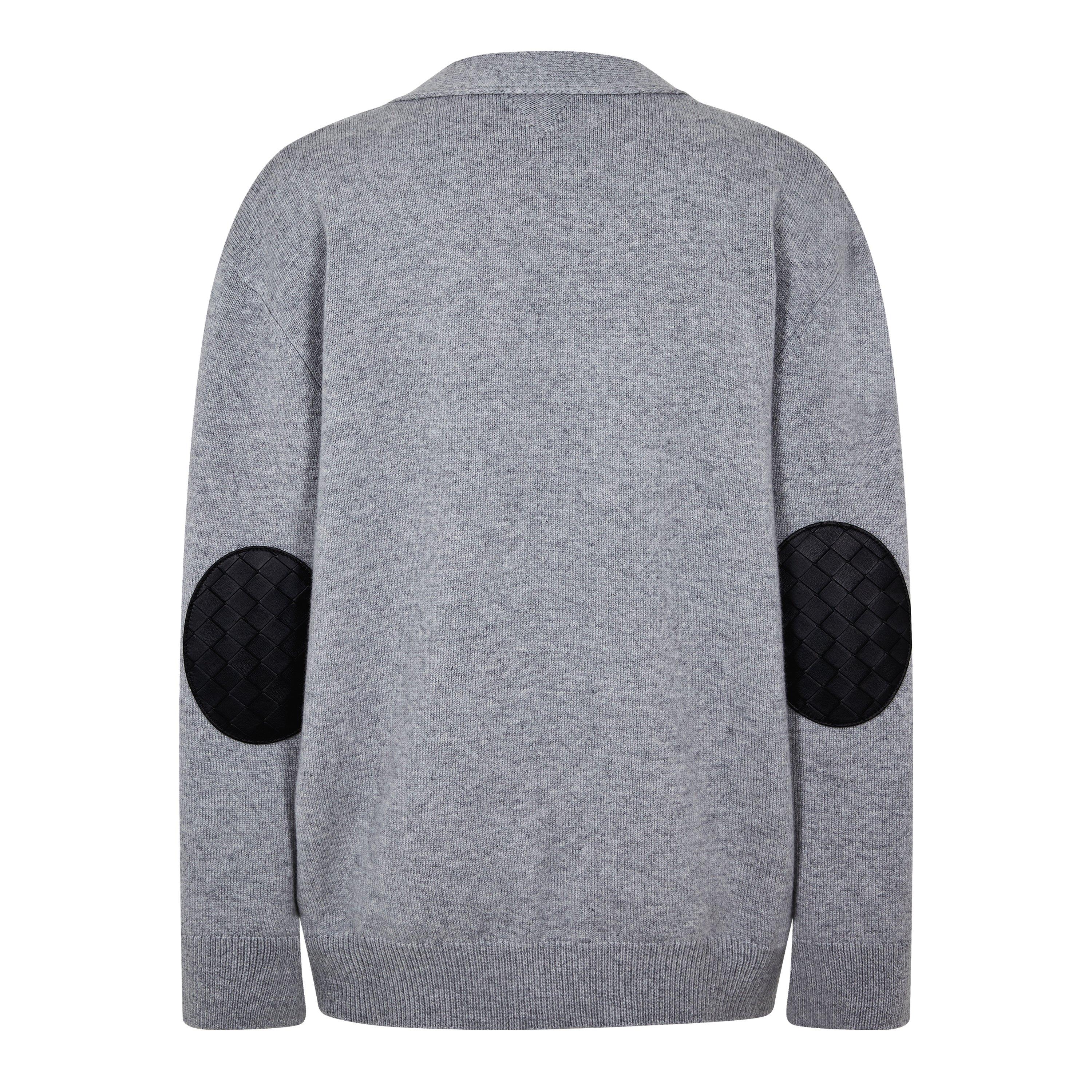 Light Grey - Bottega Veneta - Cashmere Cardigan - 7