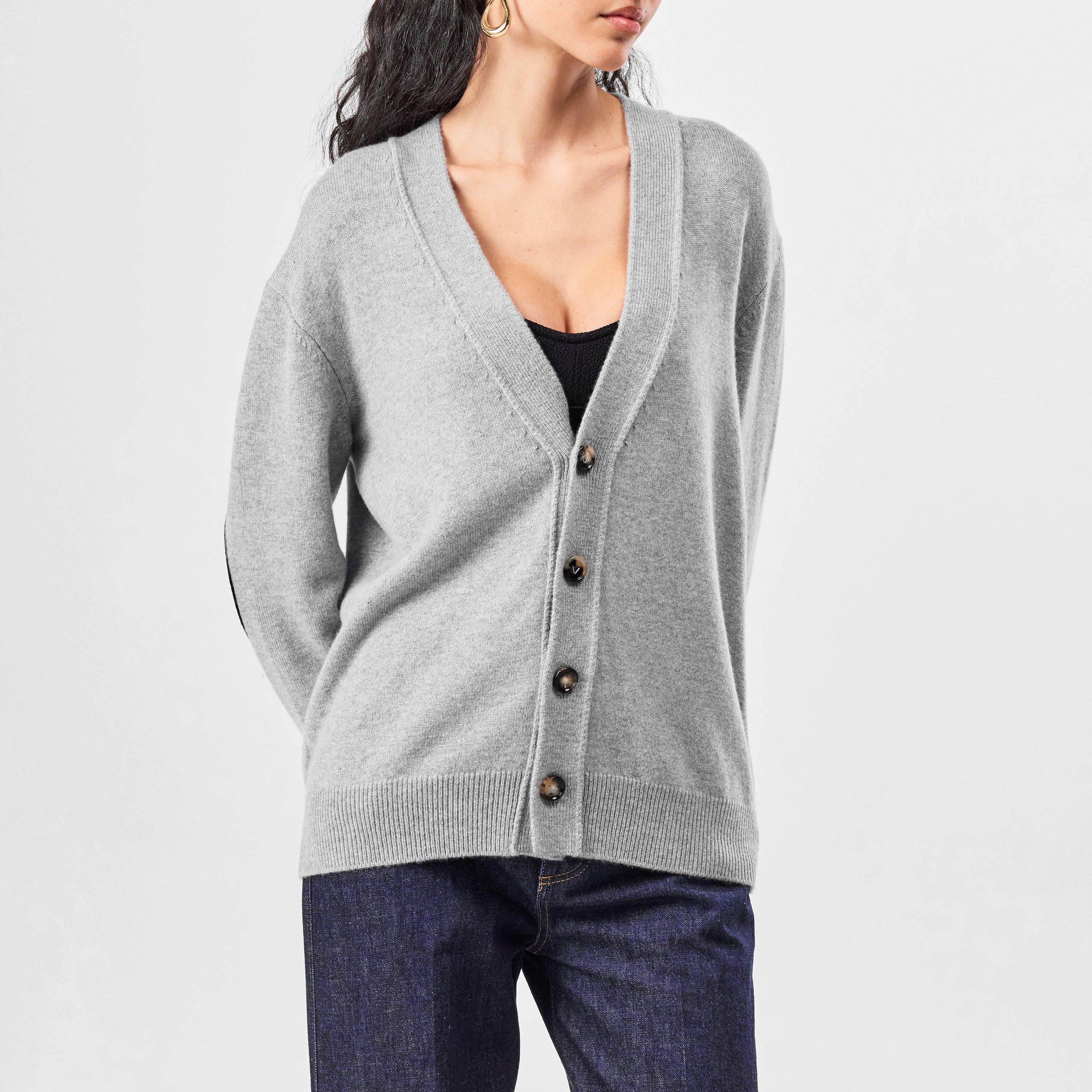 Light Grey - Bottega Veneta - Cashmere Cardigan - 3