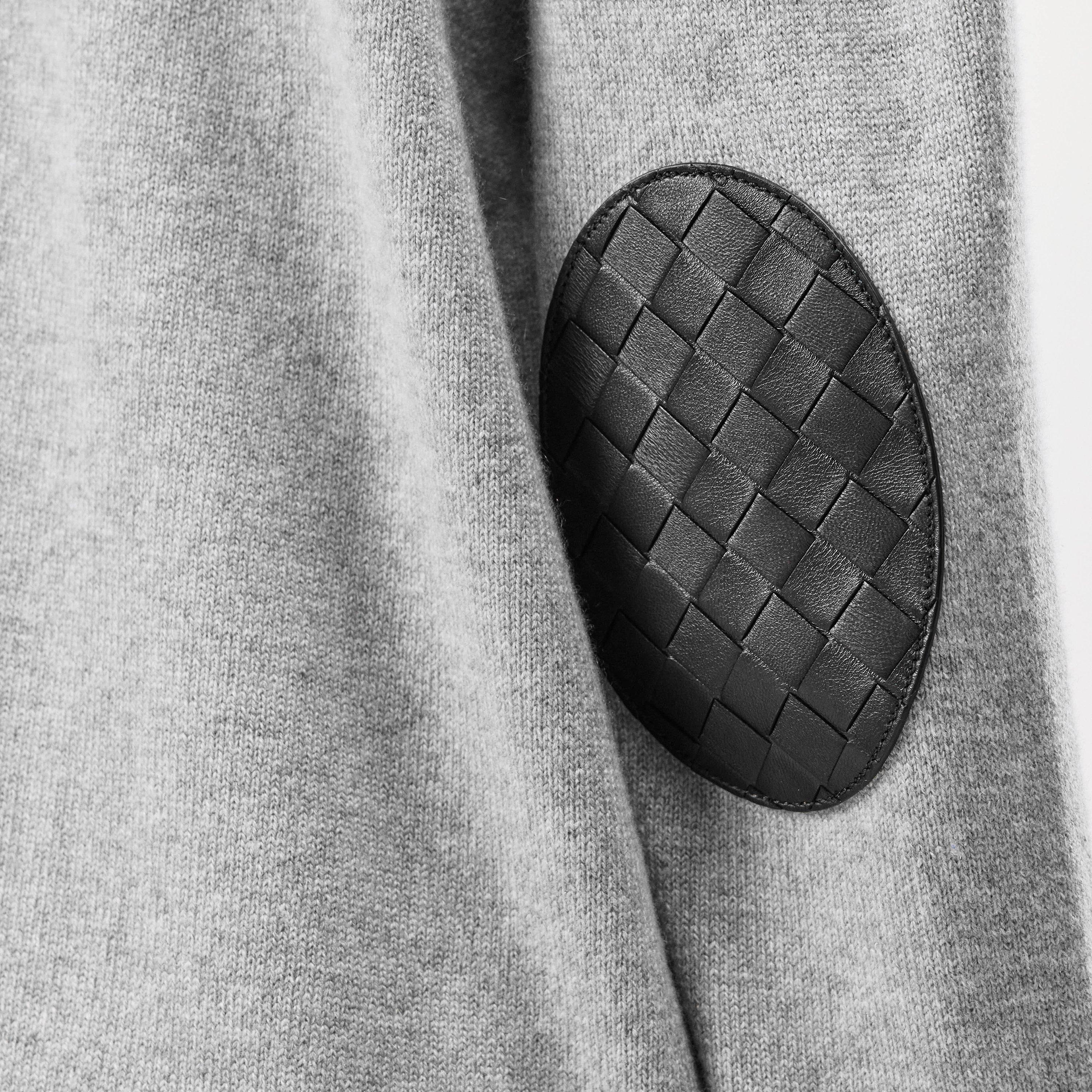 Light Grey - Bottega Veneta - Cashmere Cardigan - 5