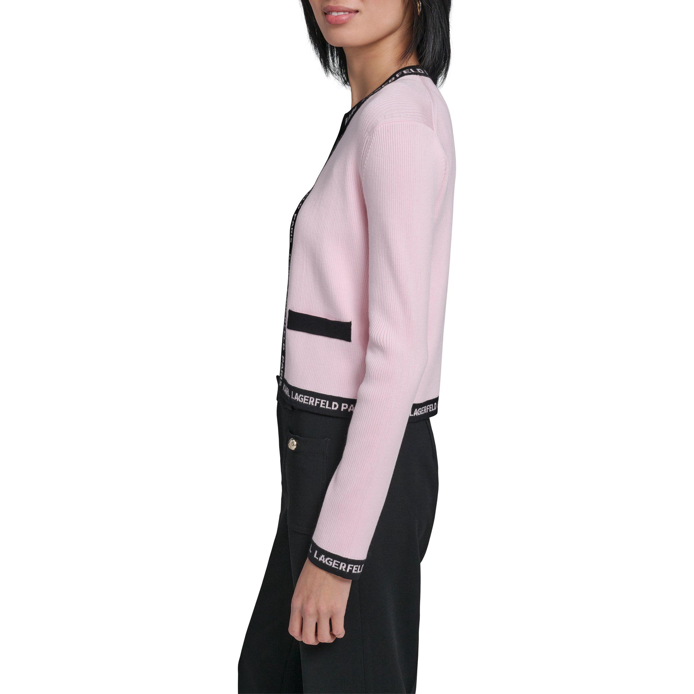 Ballet Slipper - Karl Lagerfeld - Women's Sportswear Cardigan - 2
