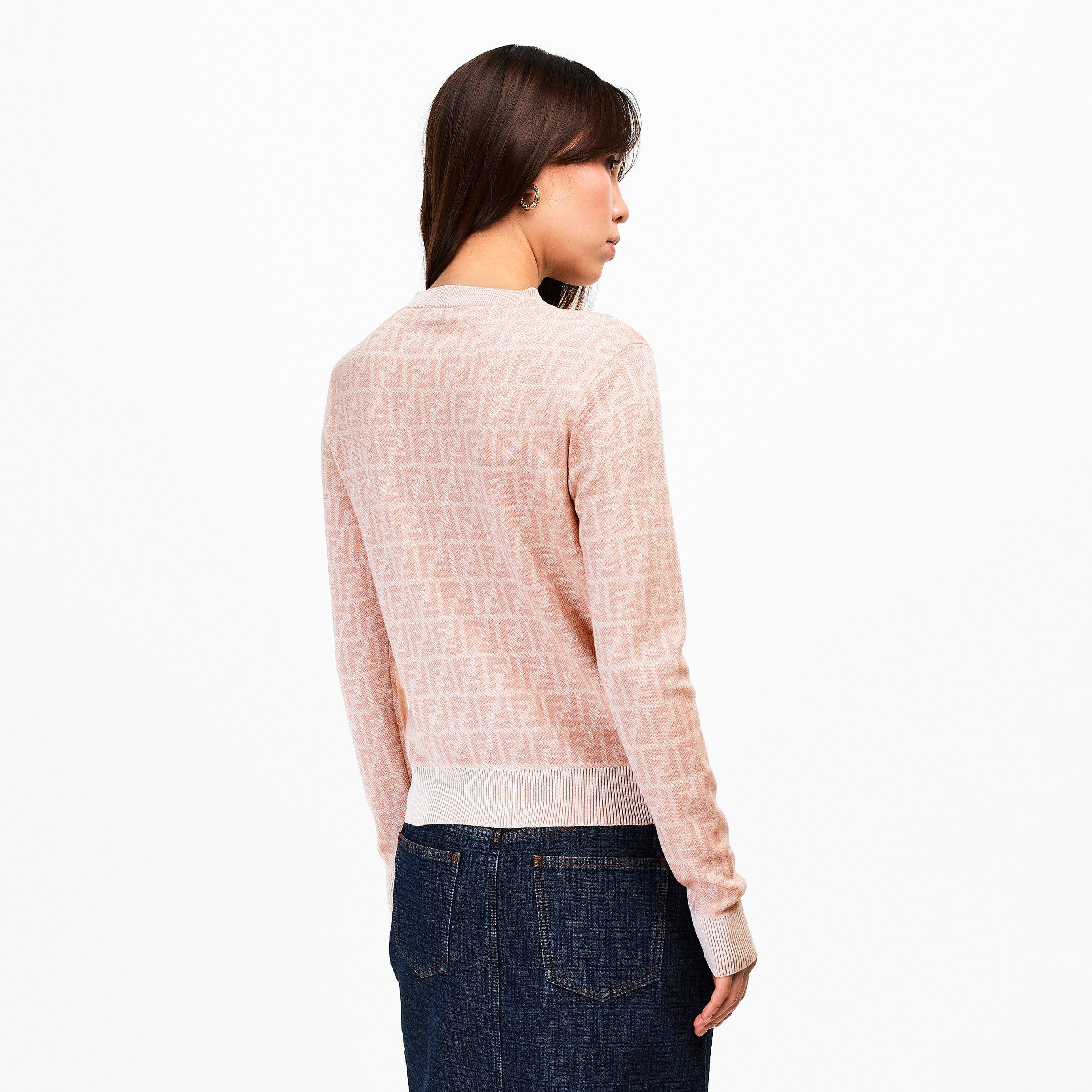 Grapefruit - Fendi - Women's FF Cardigan - 4