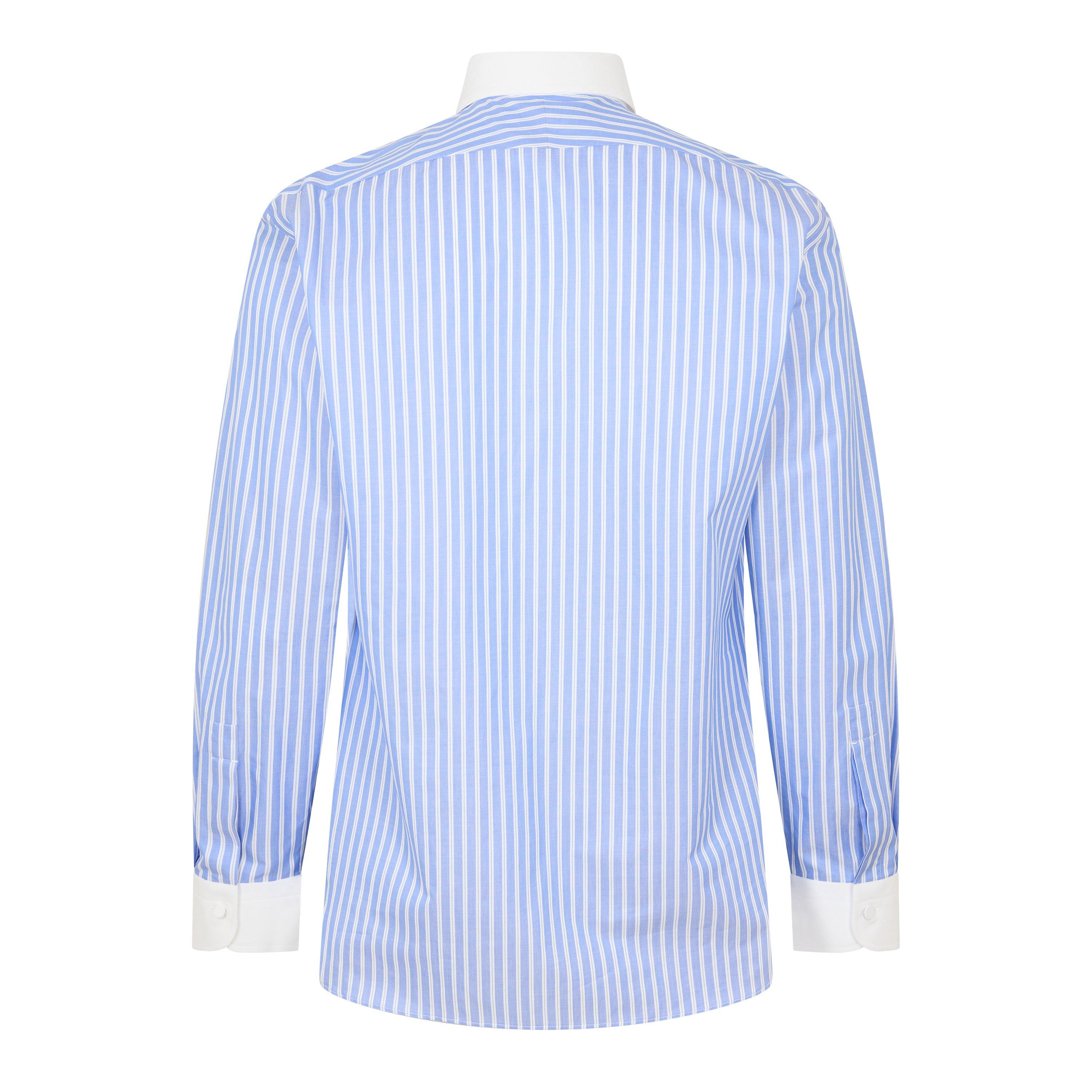 White/Blue - Tom Ford - TF Wide Stripe Shirt Sn62 - 2