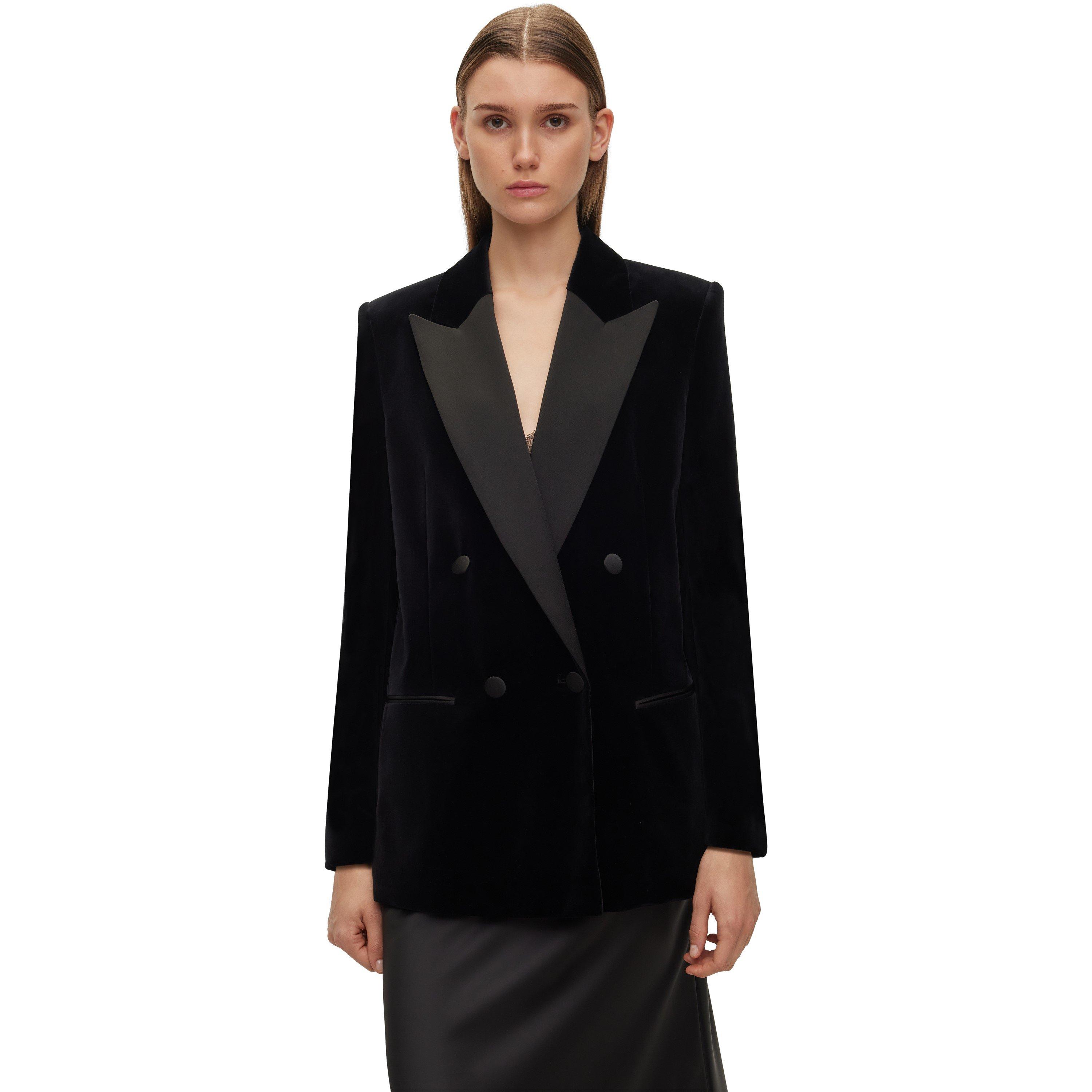 Black - Boss - Women's Formal Jacket - 2