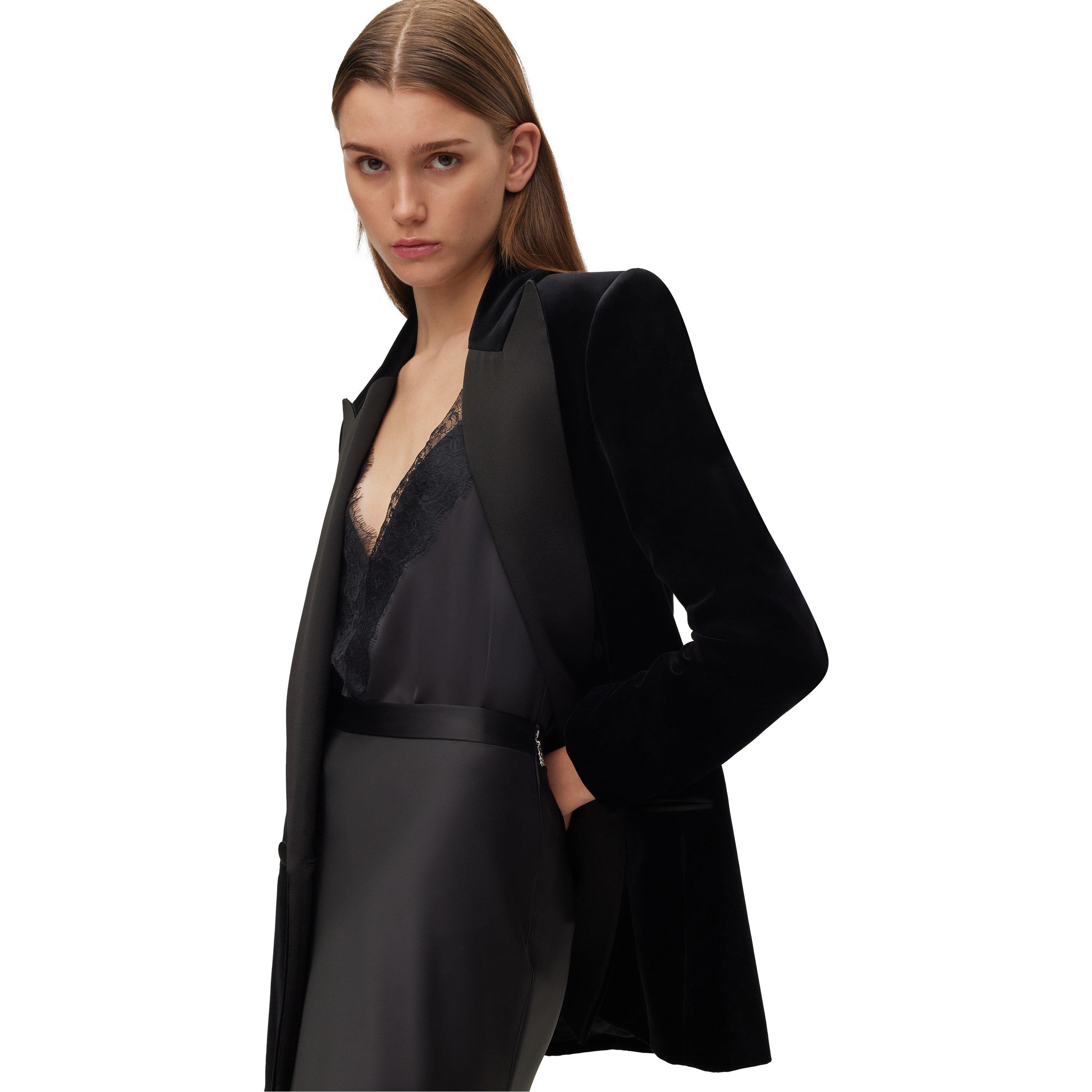 Black - Boss - Women's Formal Jacket - 5