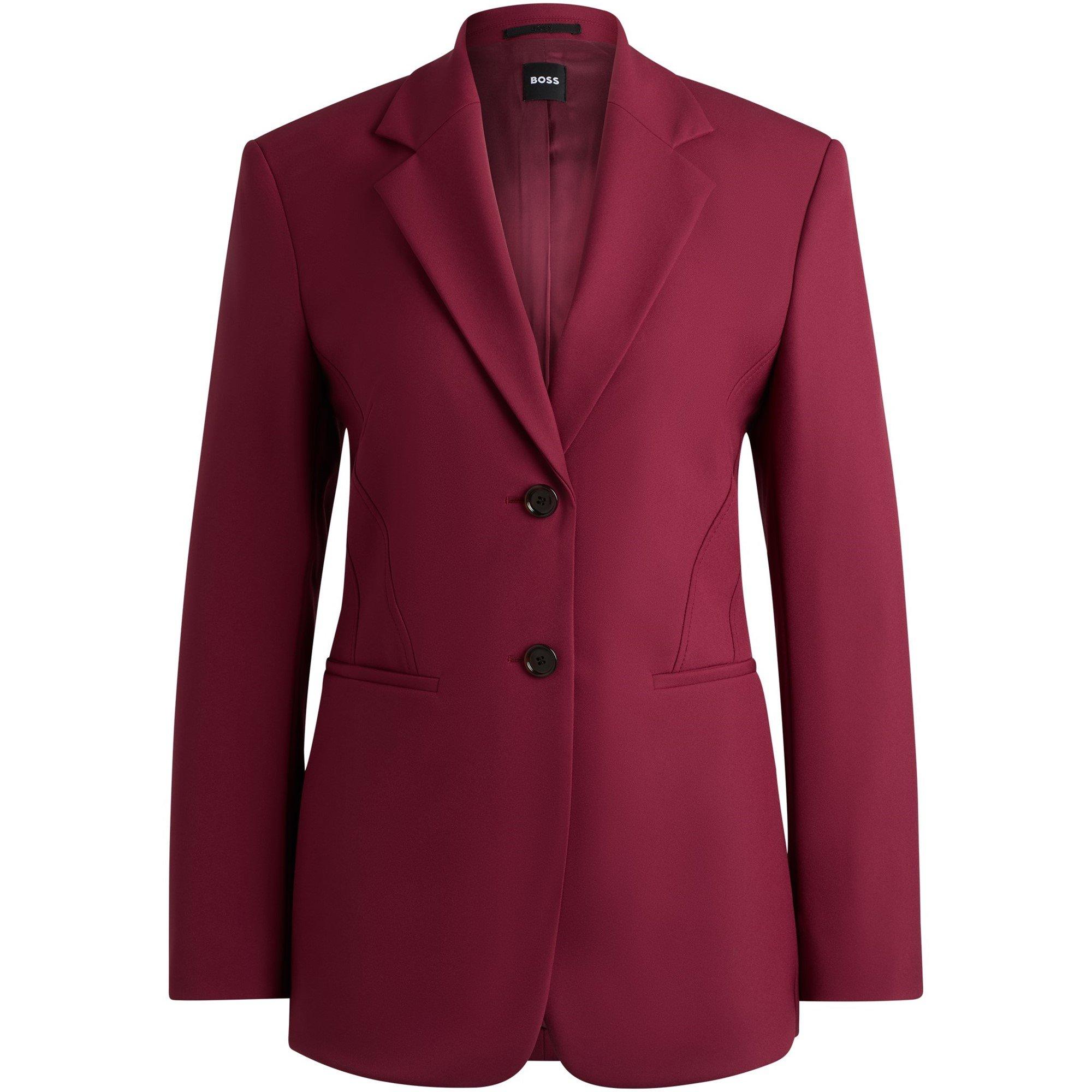 Dark Red - Boss - Women's Jizena Formal Jacket - 1