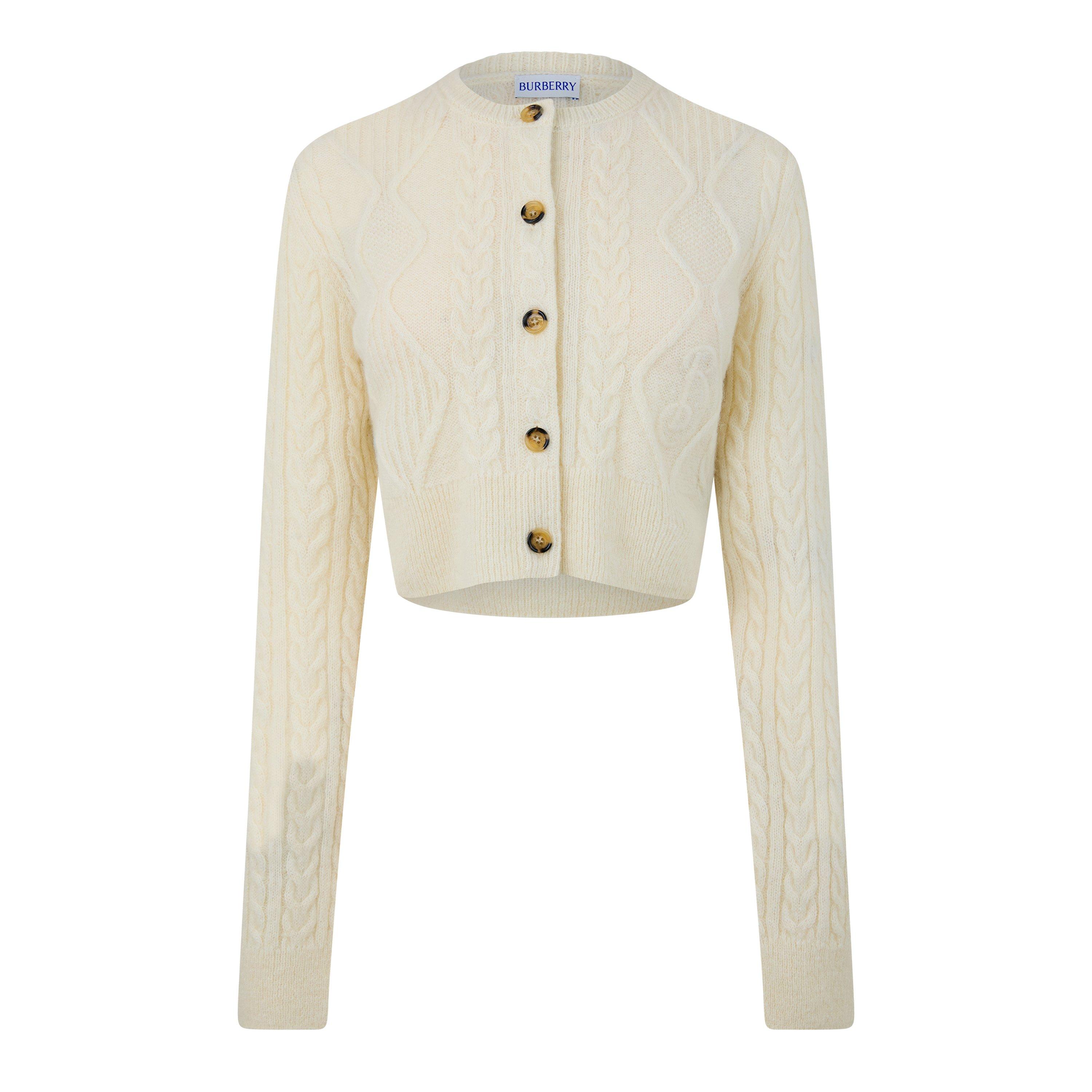 Snow - Burberry - Cable Cardigan - 5