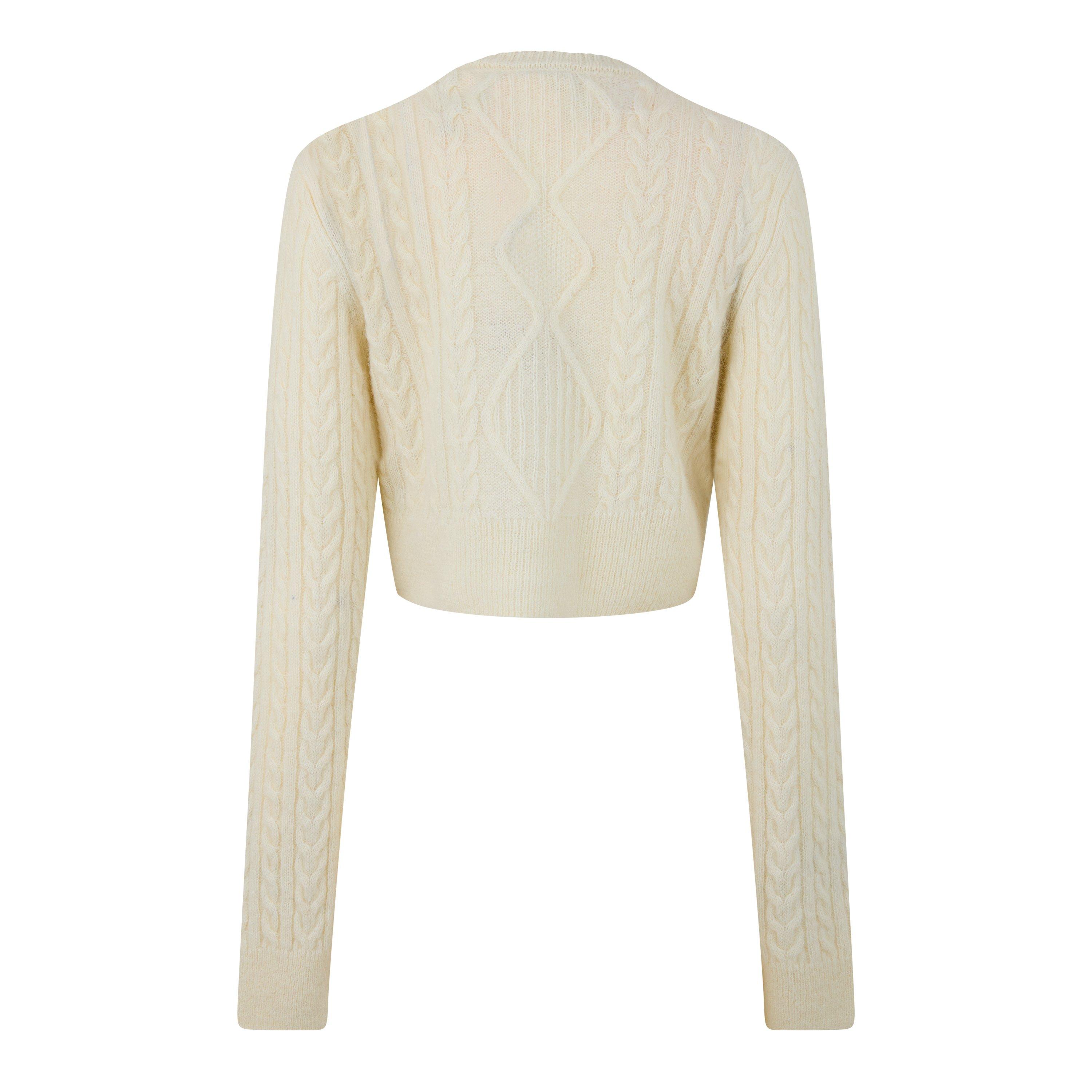 Snow - Burberry - Cable Cardigan - 6