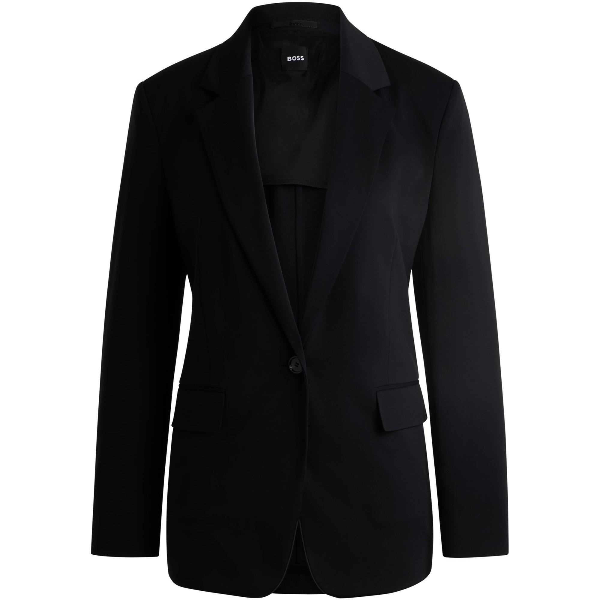 Boss Women's Jupa Formal Jacket - Black - Size 12 (L)
