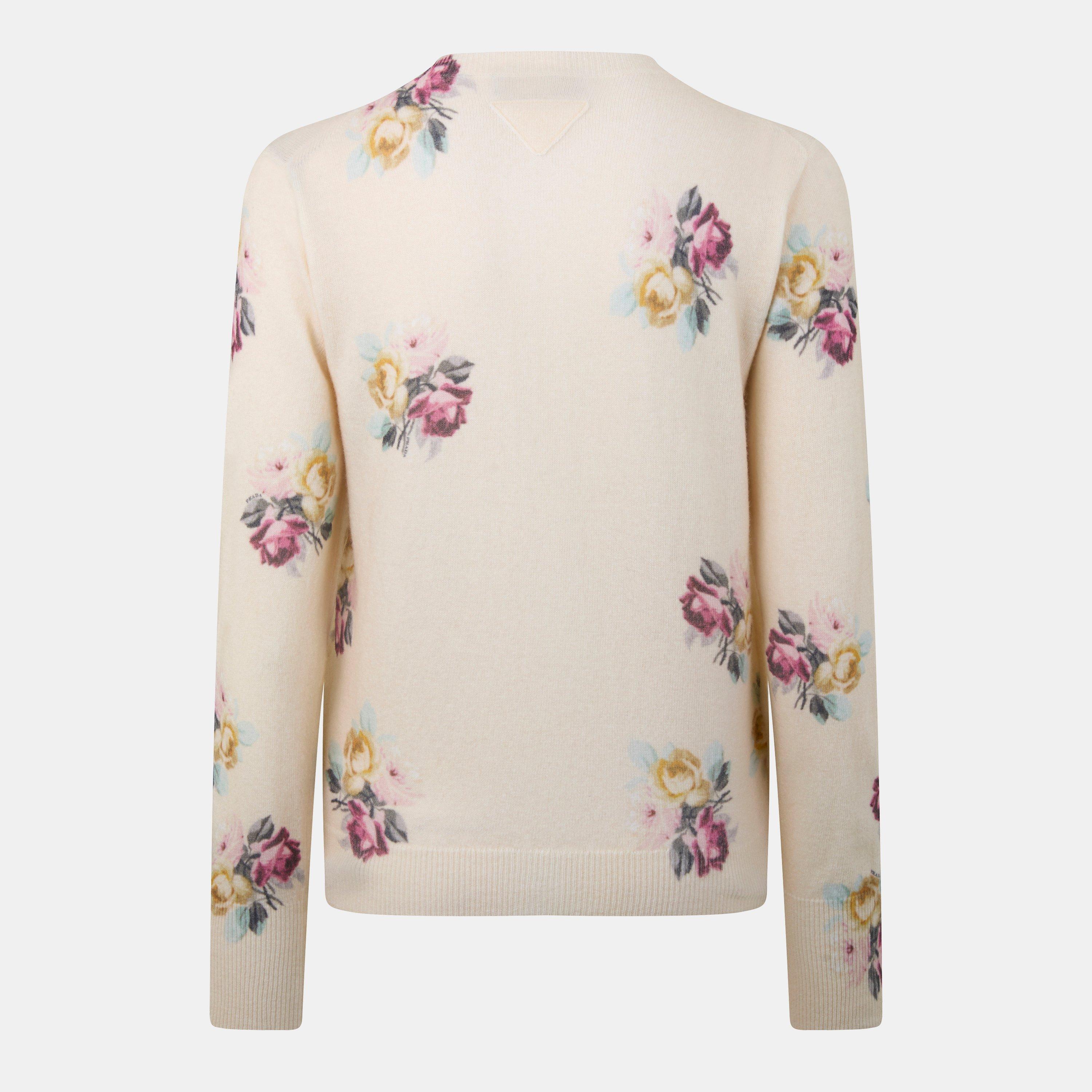 ALBINO - Prada - Floral Print Cardigan - 2