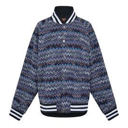 Missoni Zag Baseball Comber Jacket