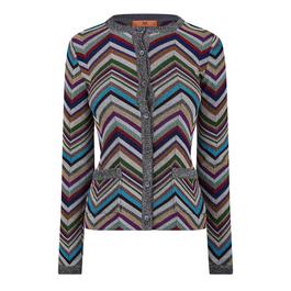 Missoni Zigzag Print Round Neck Top