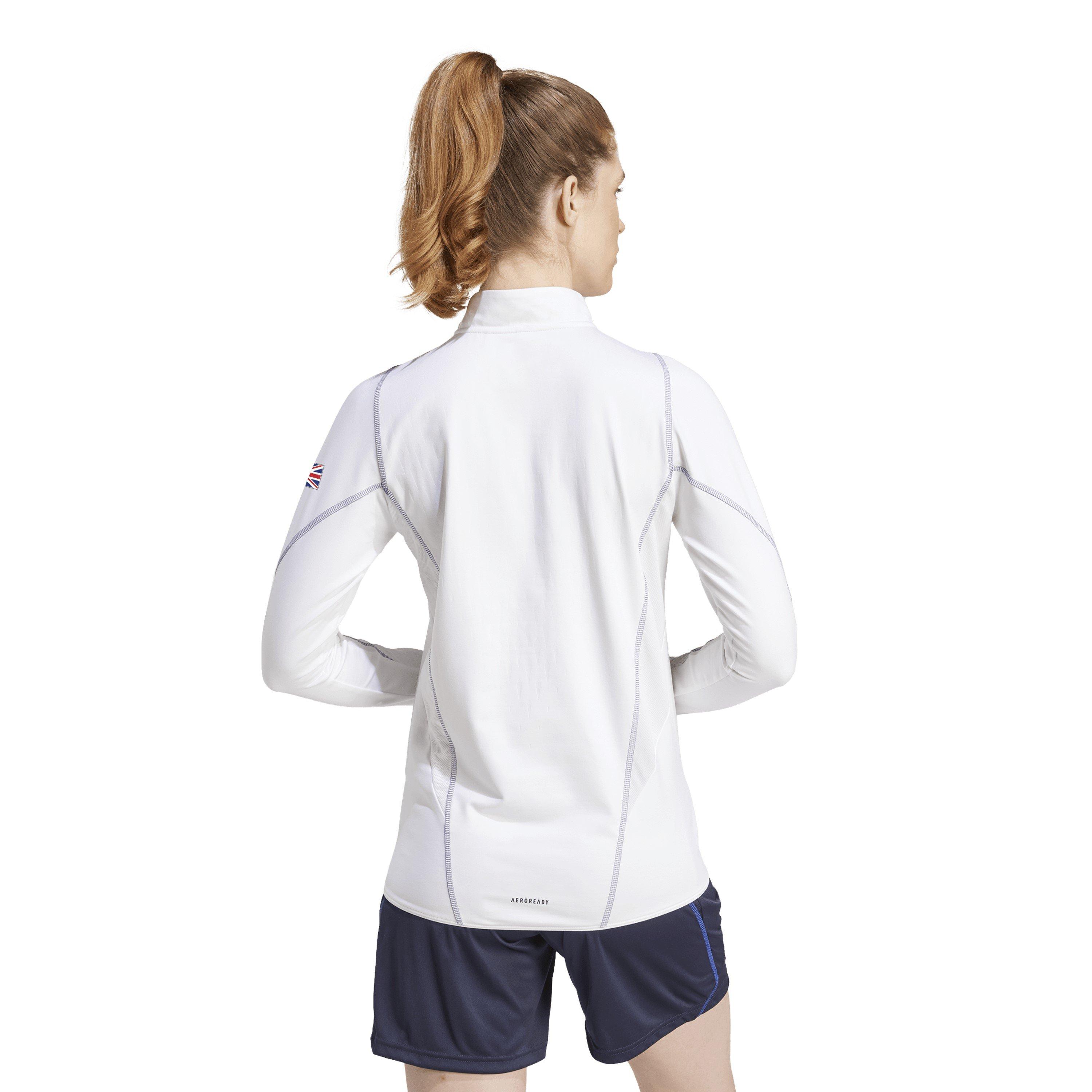 Bijela - adidas - Team Gb Trtop W Tracksuit Top Womens - 3