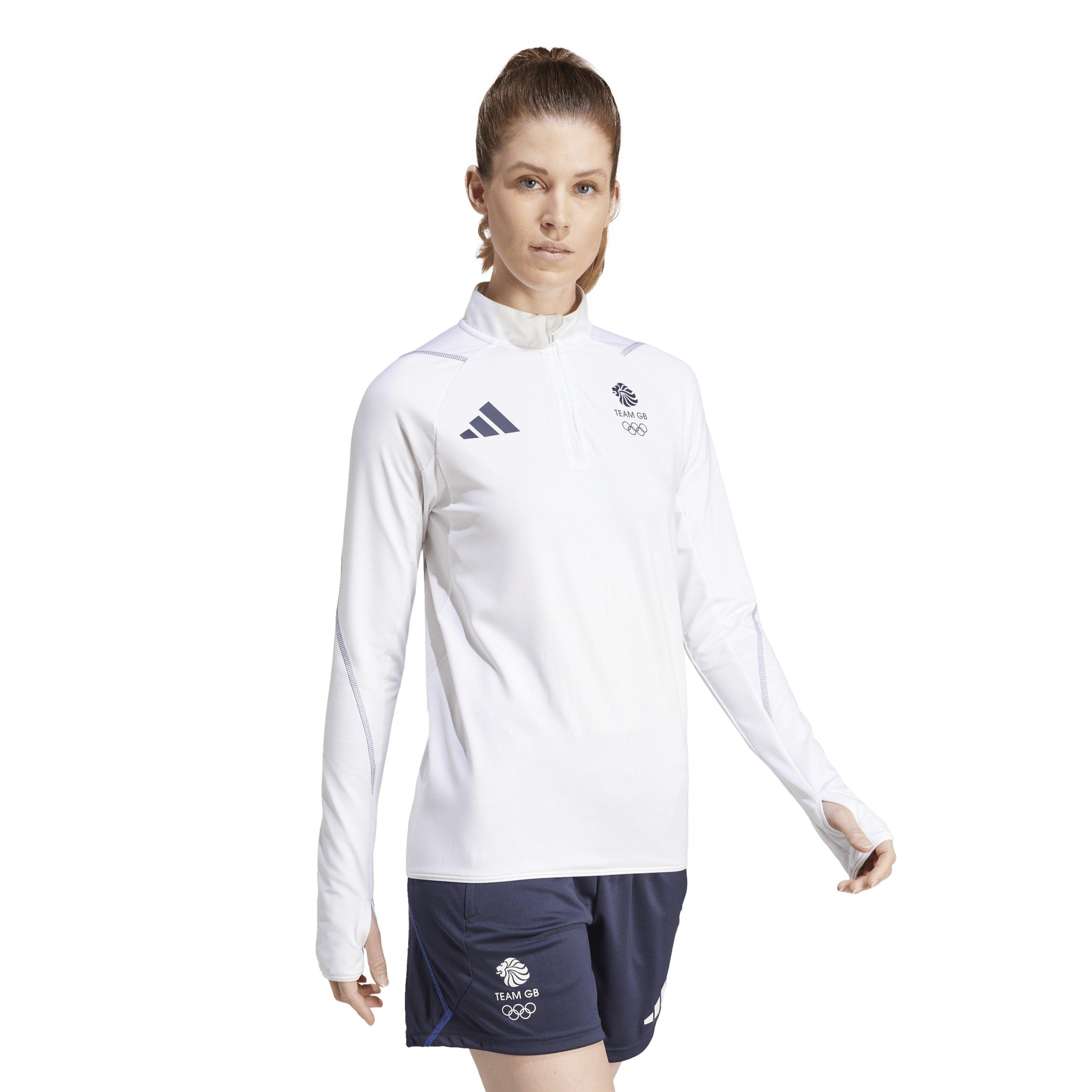 Bijela - adidas - Team Gb Trtop W Tracksuit Top Womens - 6