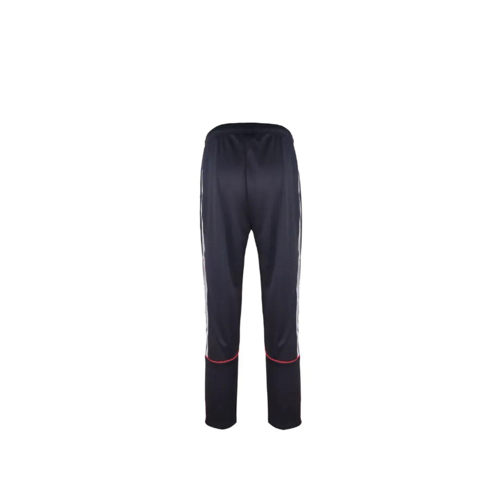 Black - Victor - Men's Open Hem Tracksuit Joggers - 3