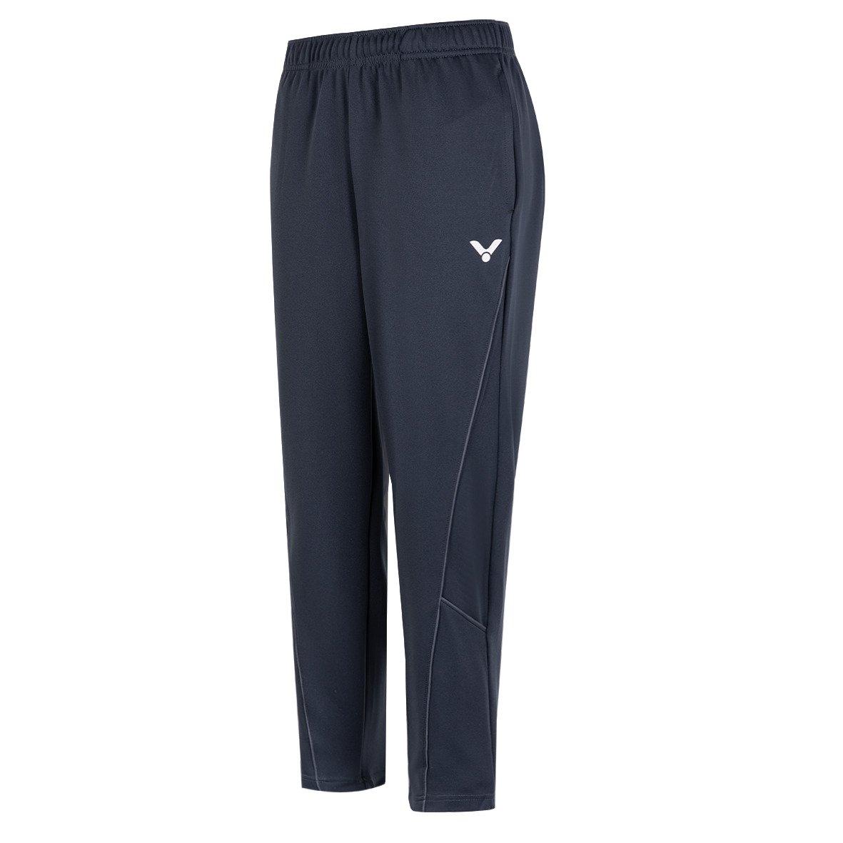 Grey - Victor - Men's Open Hem Tracksuit Joggers - 3