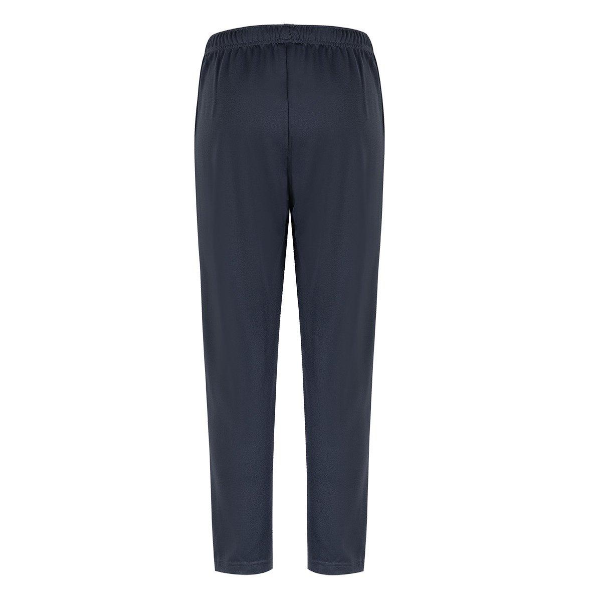 Grey - Victor - Men's Open Hem Tracksuit Joggers - 4