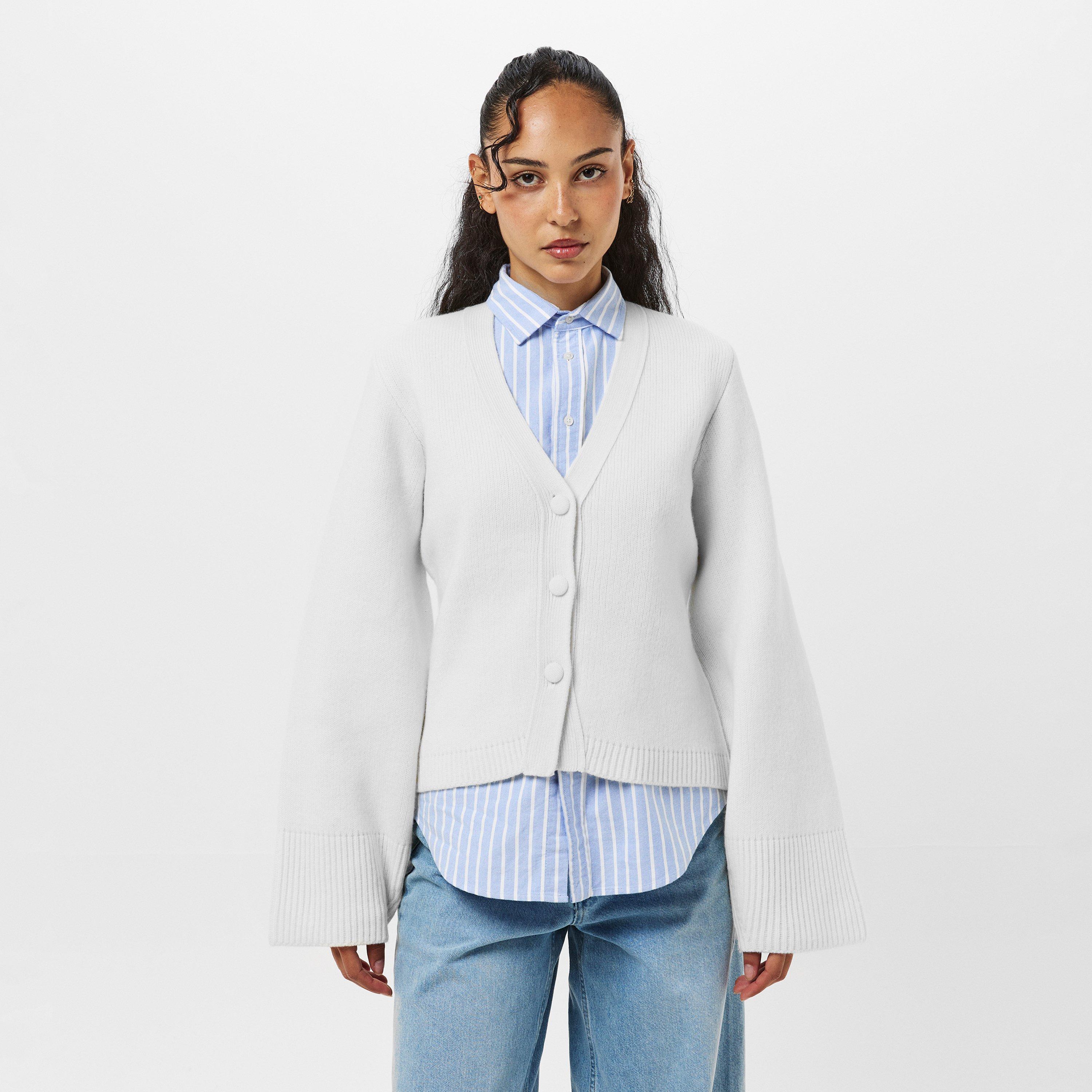 Ivory - Raey - V-Neck Cardigan - 3