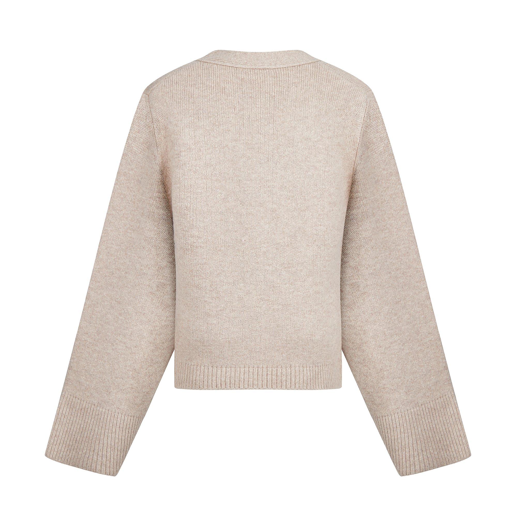 Flaxen - Raey - V-Neck Cardigan - 2