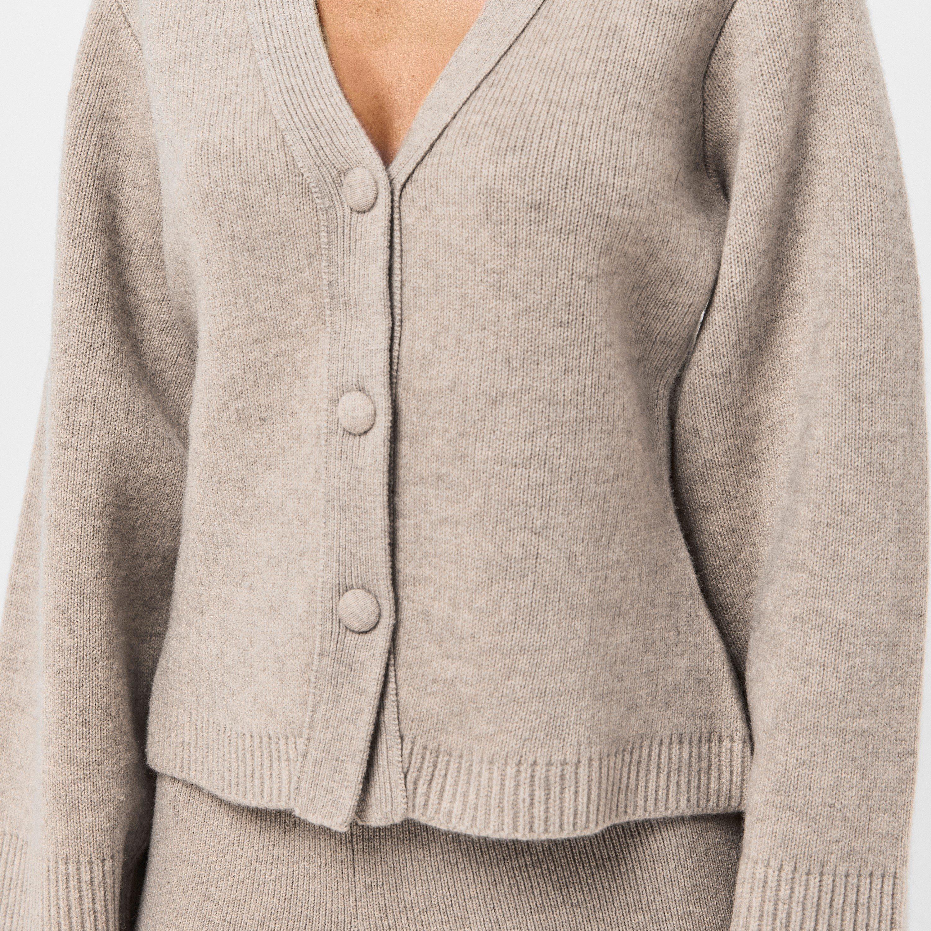 Flaxen - Raey - V-Neck Cardigan - 5