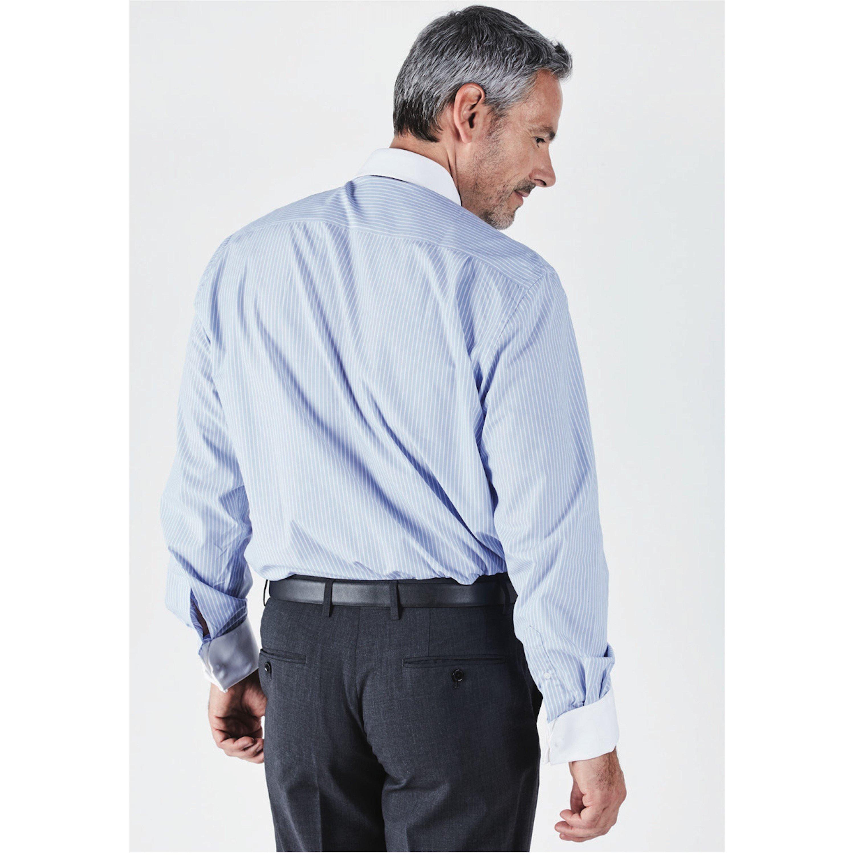 Righe blu - Harvey and Jones - Striped Formal Shirt Mens - 2