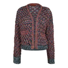 Missoni Maxi Cable Knit Sequin Cardigan