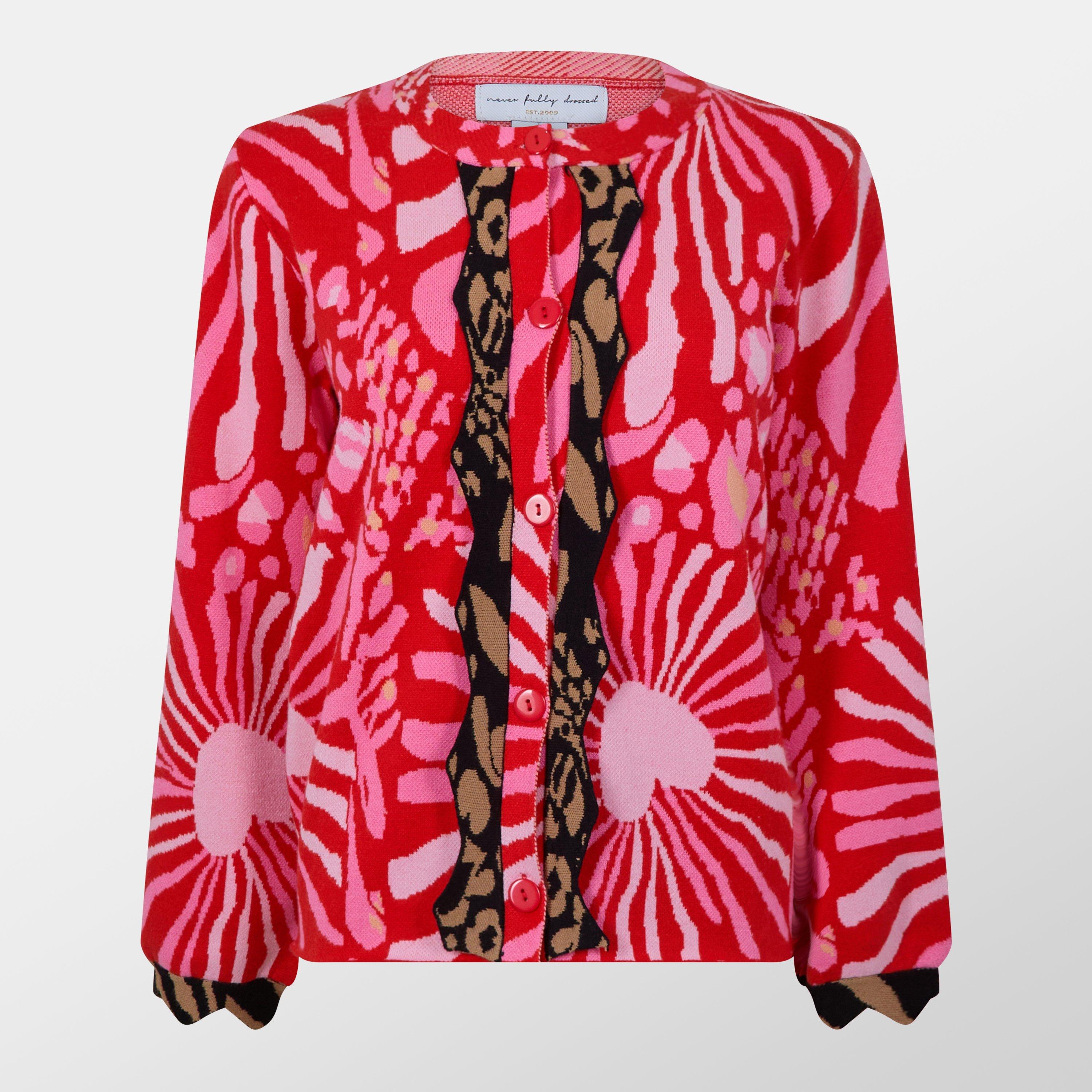 Red - Never Fully Dressed - Holly Cardigan - 1